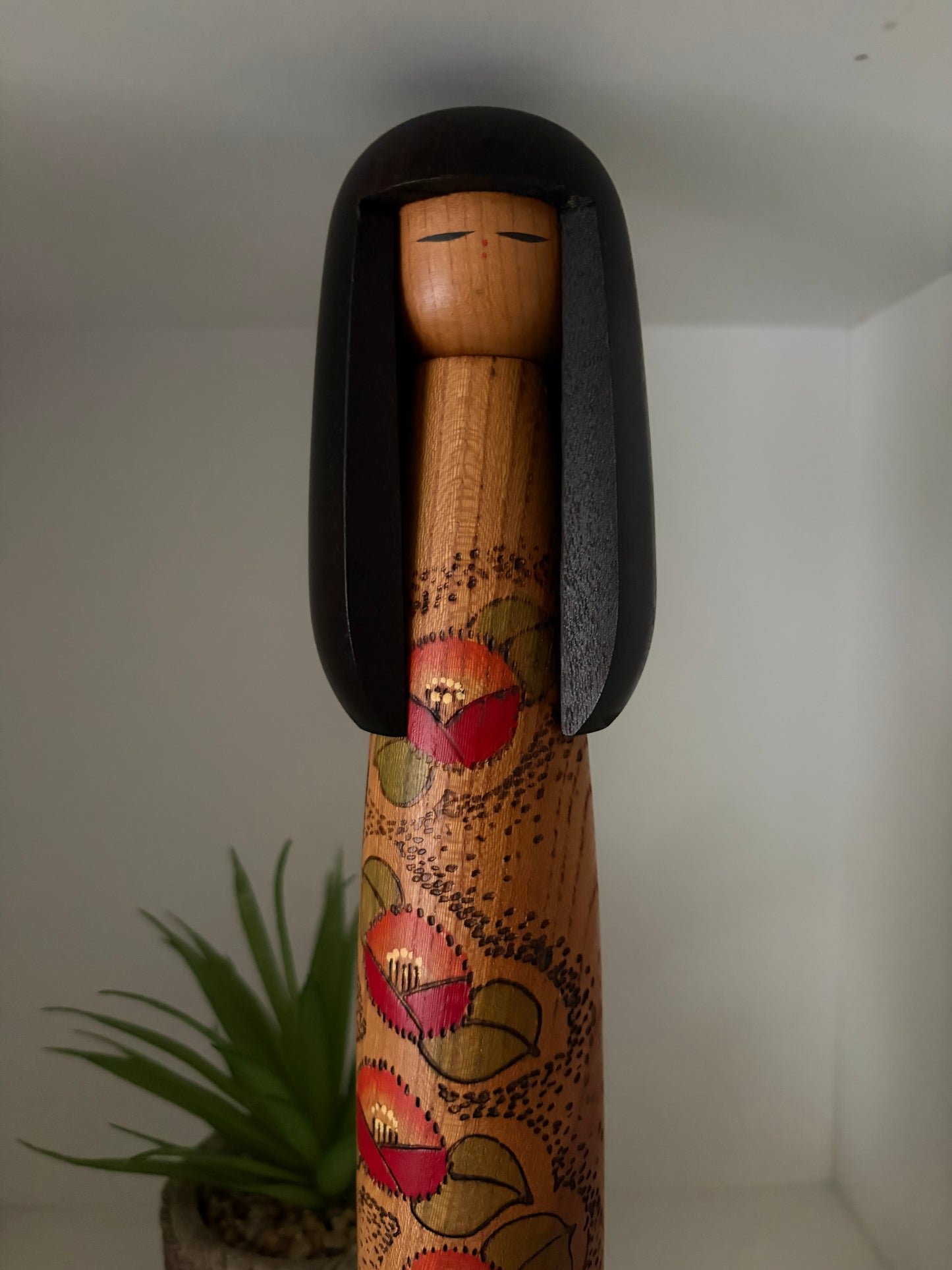 Vintage Gumma Kokeshi by Kazuo Takamizawa (1927-)