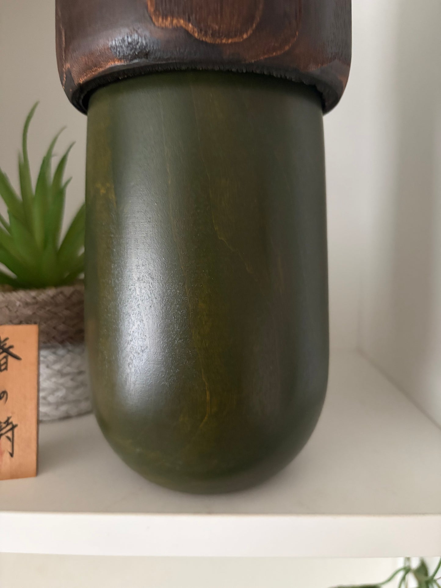Rare vintage Sosaku kokeshi by Aramaki Kyoho