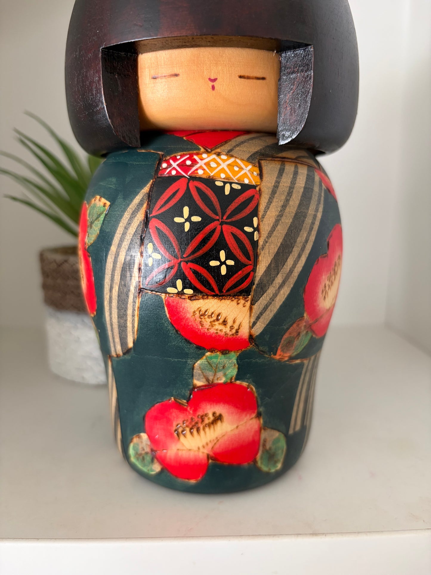 Exclusive Vintage Gumma Kokeshi by Yamada Genji