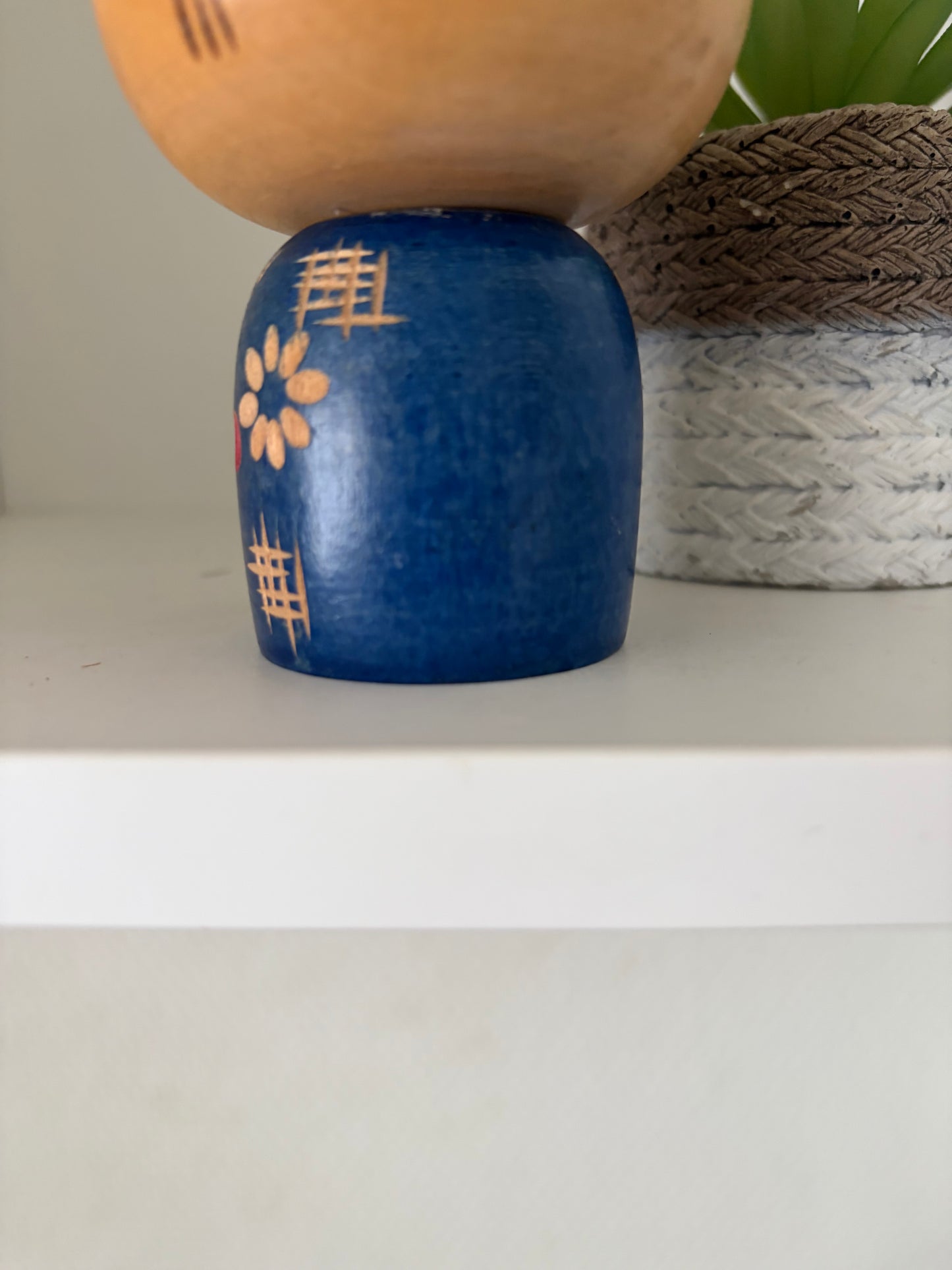 Vintage creative kokeshi by Yuji Kawase