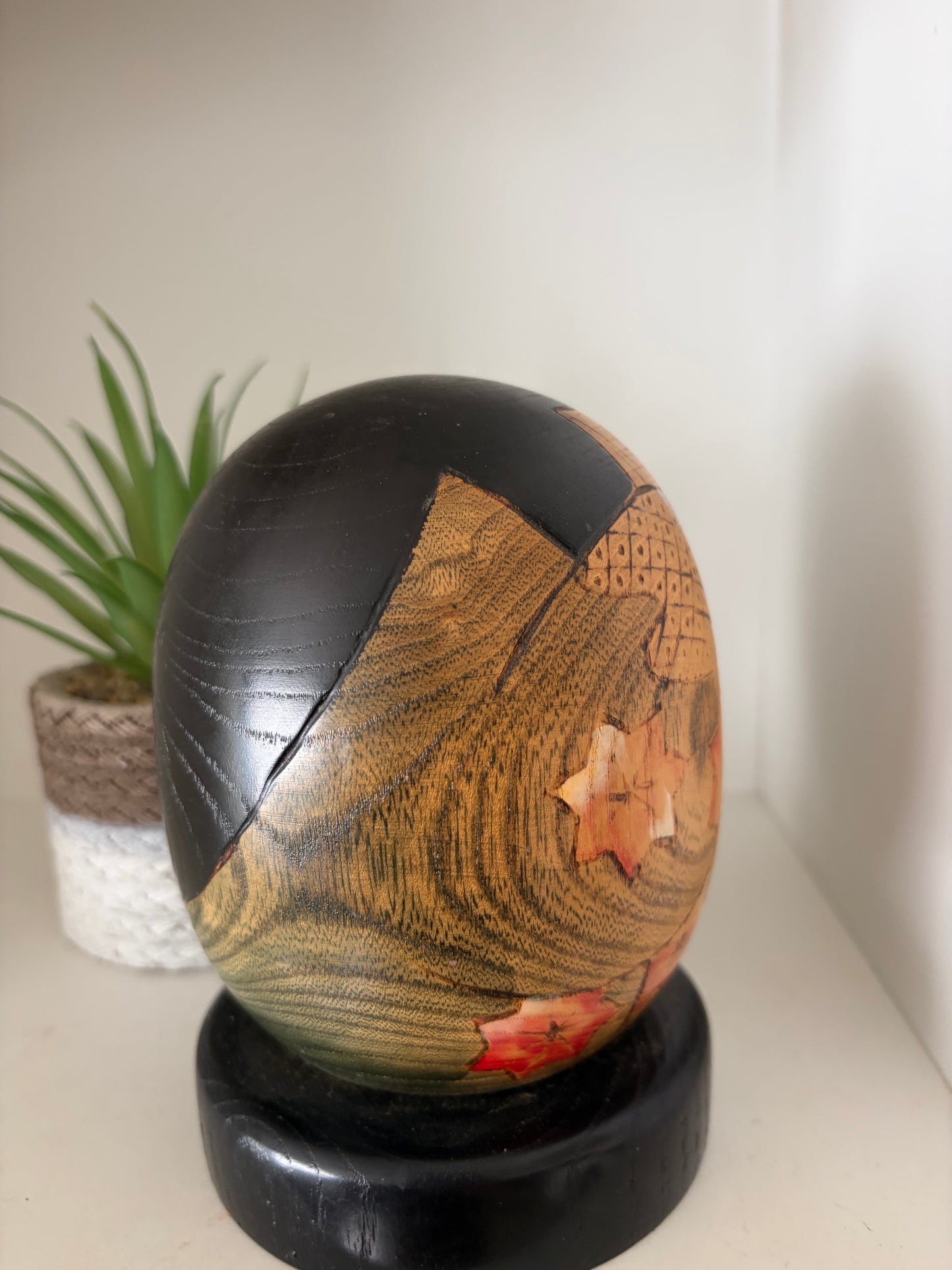 Vintage creative kokeshi by Hajime Miyashita(1940-)