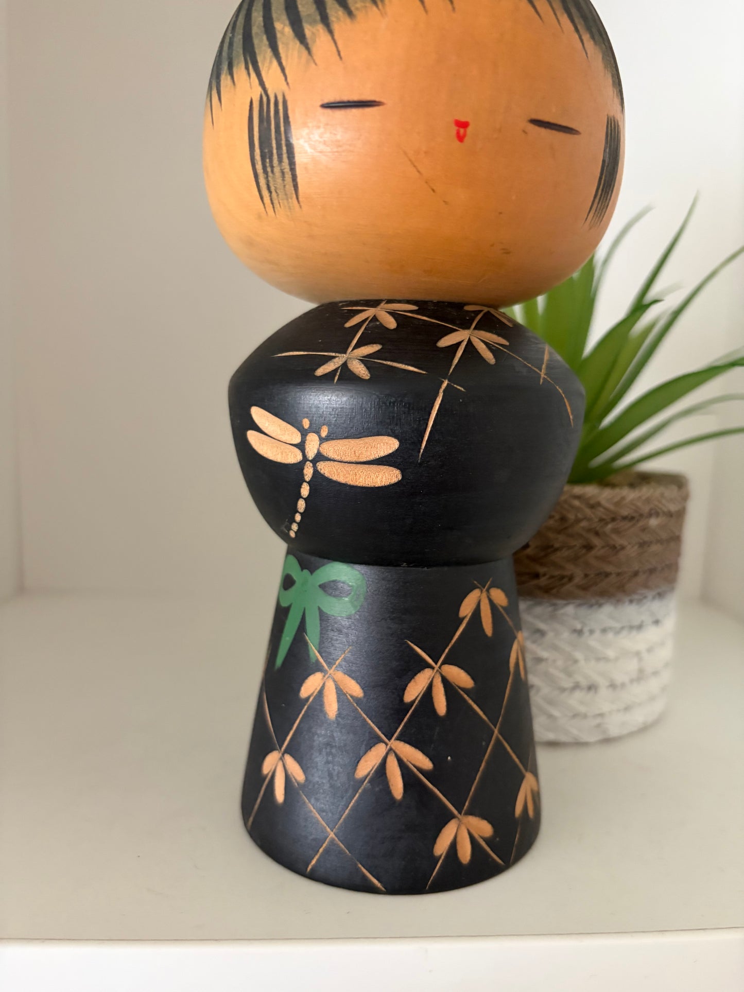 Rare Creative kokeshi made by Yuji Kawase (1918-2002)