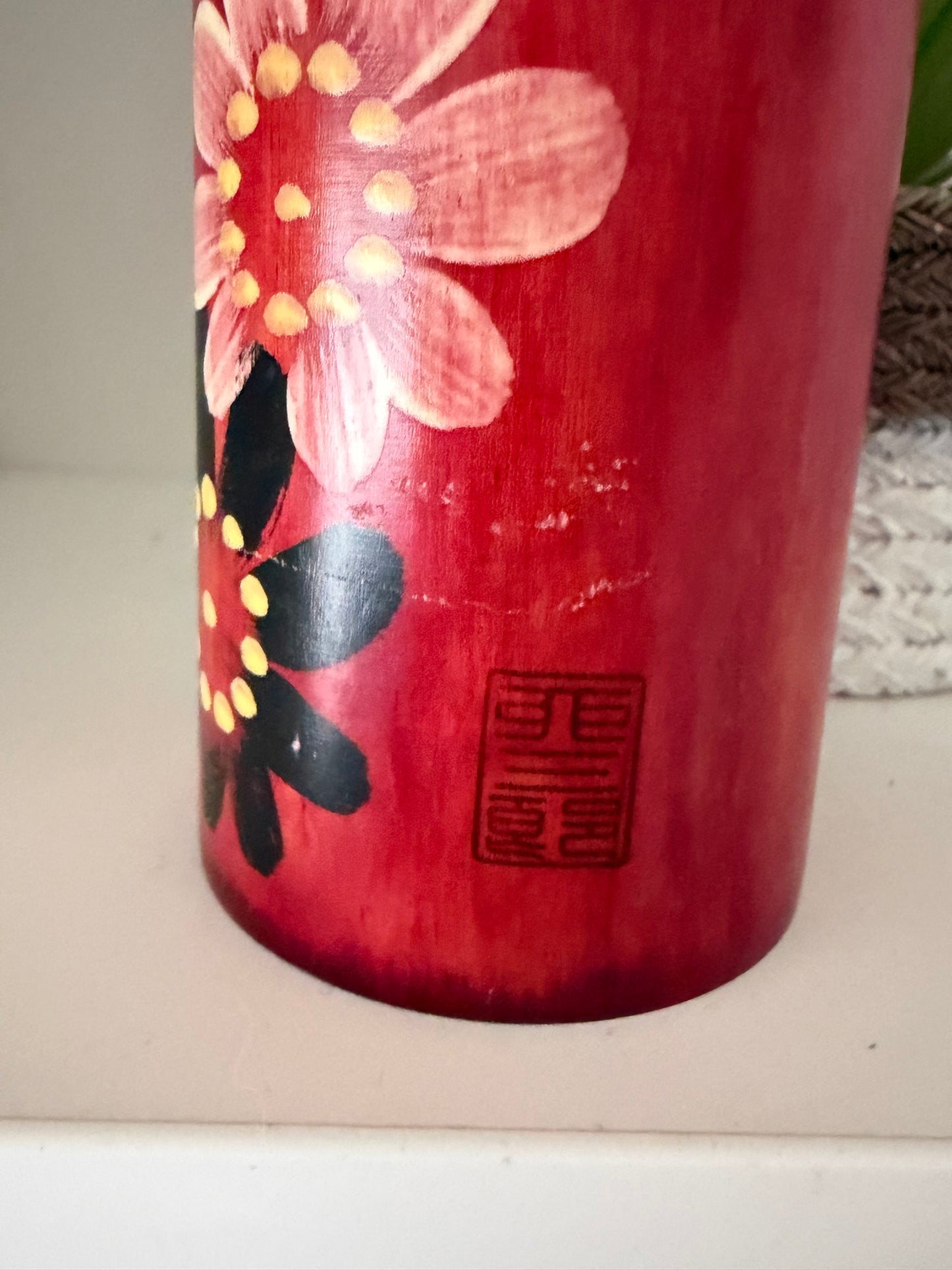 Vintage Gumma kokeshi by Usaburo