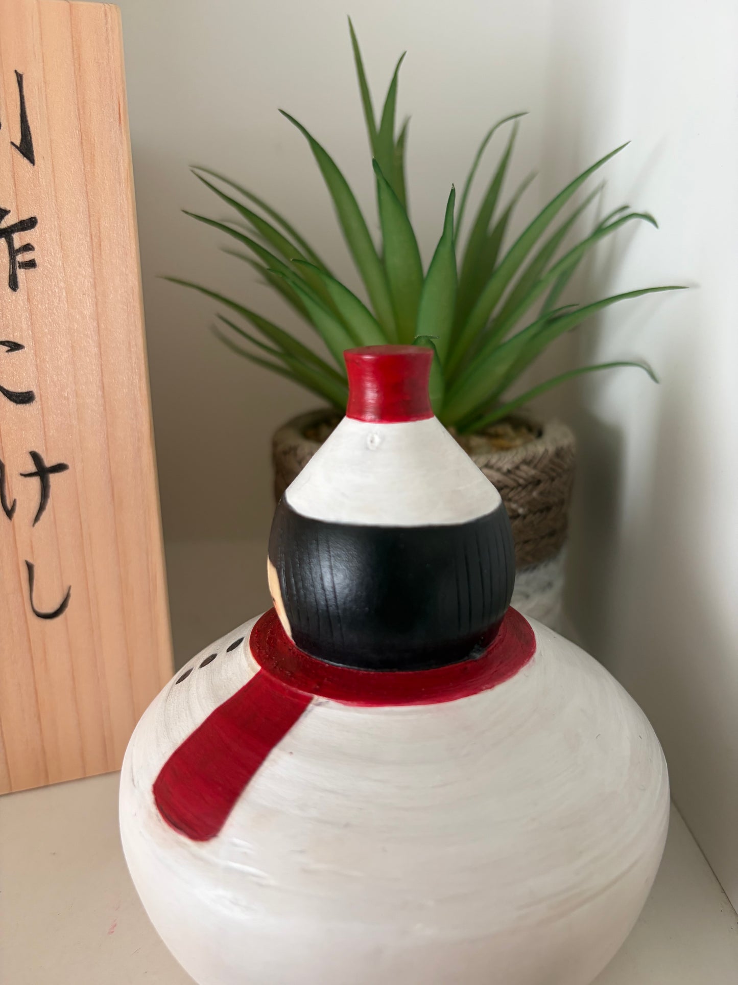 Exclusive One off a kind kokeshi by Nagisa Hirano