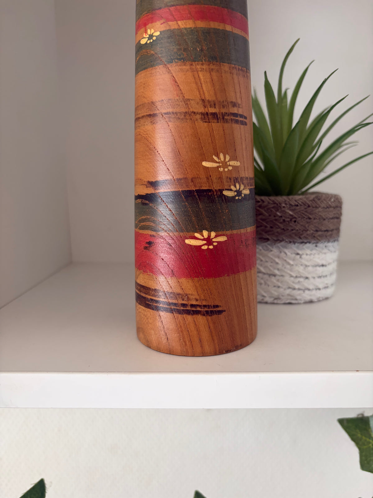 Vintage Sosaku kokeshi by Sanpei Yamakawa (1926-2012)