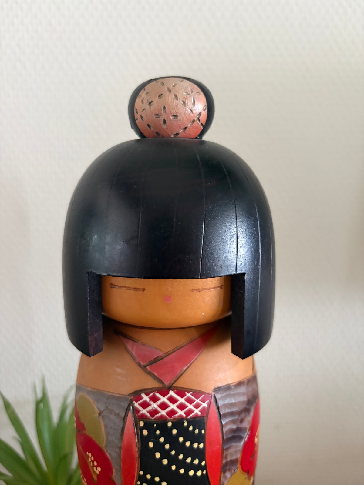 Vintage Gumma kokeshi by Kazuo Takamizawa (1927-) BIG version!