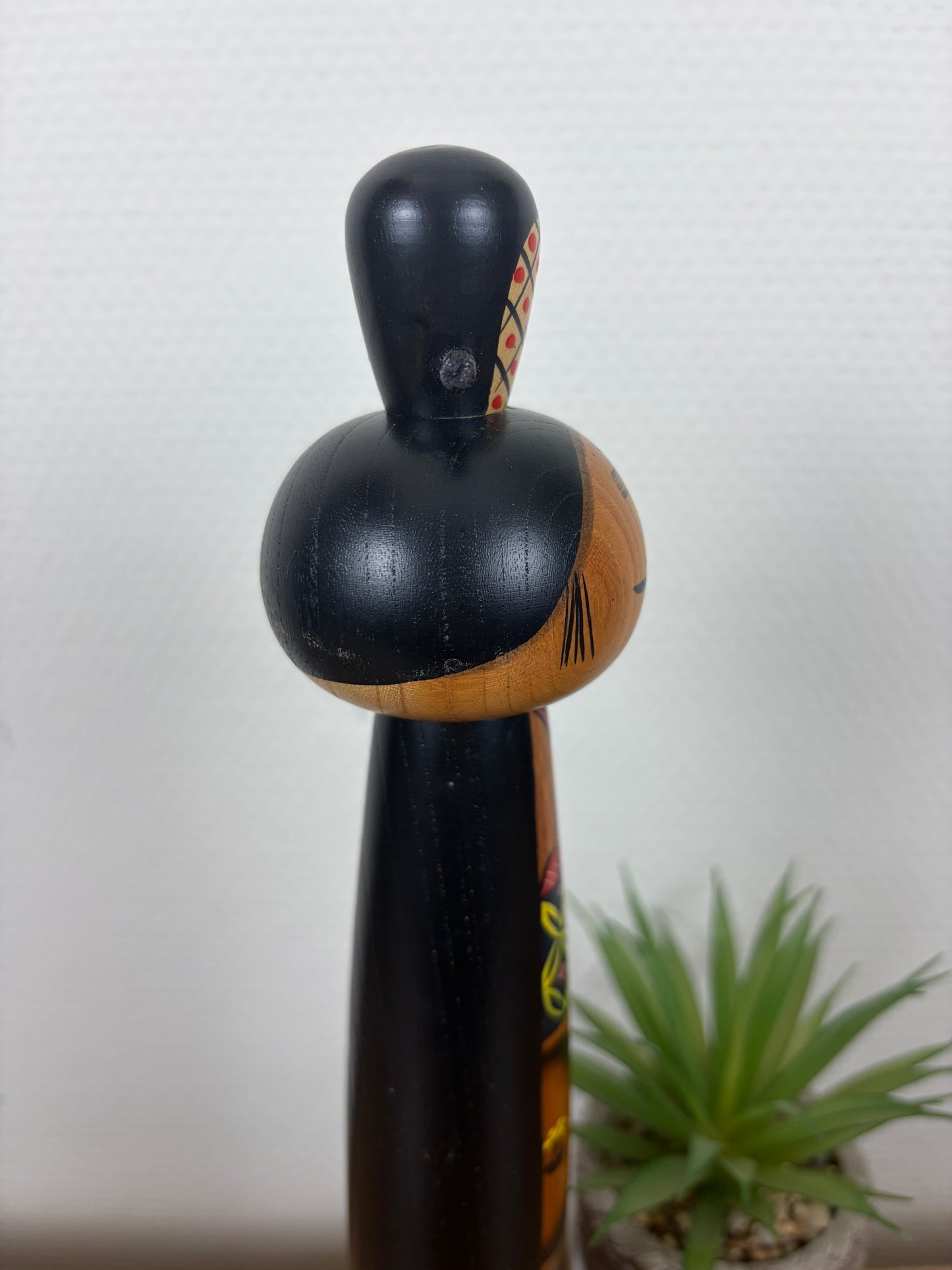 Rare vintage Gumma kokeshi by Kazuo Takamizawa (1927-)