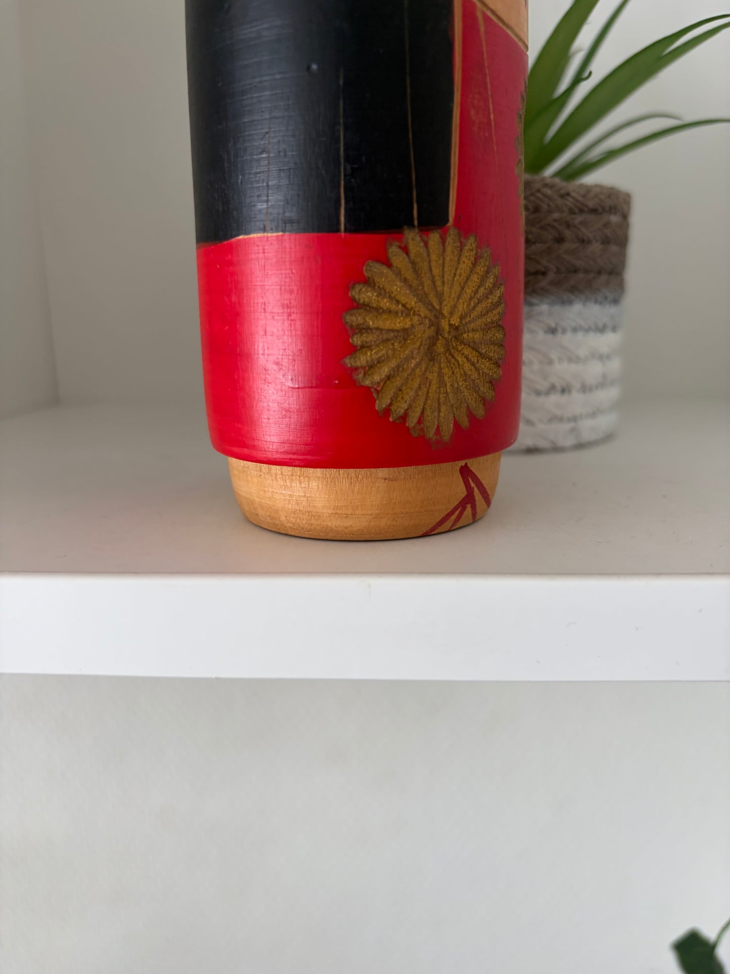 Rare Vintage Creative Kokeshi By Hiroe Fukushima