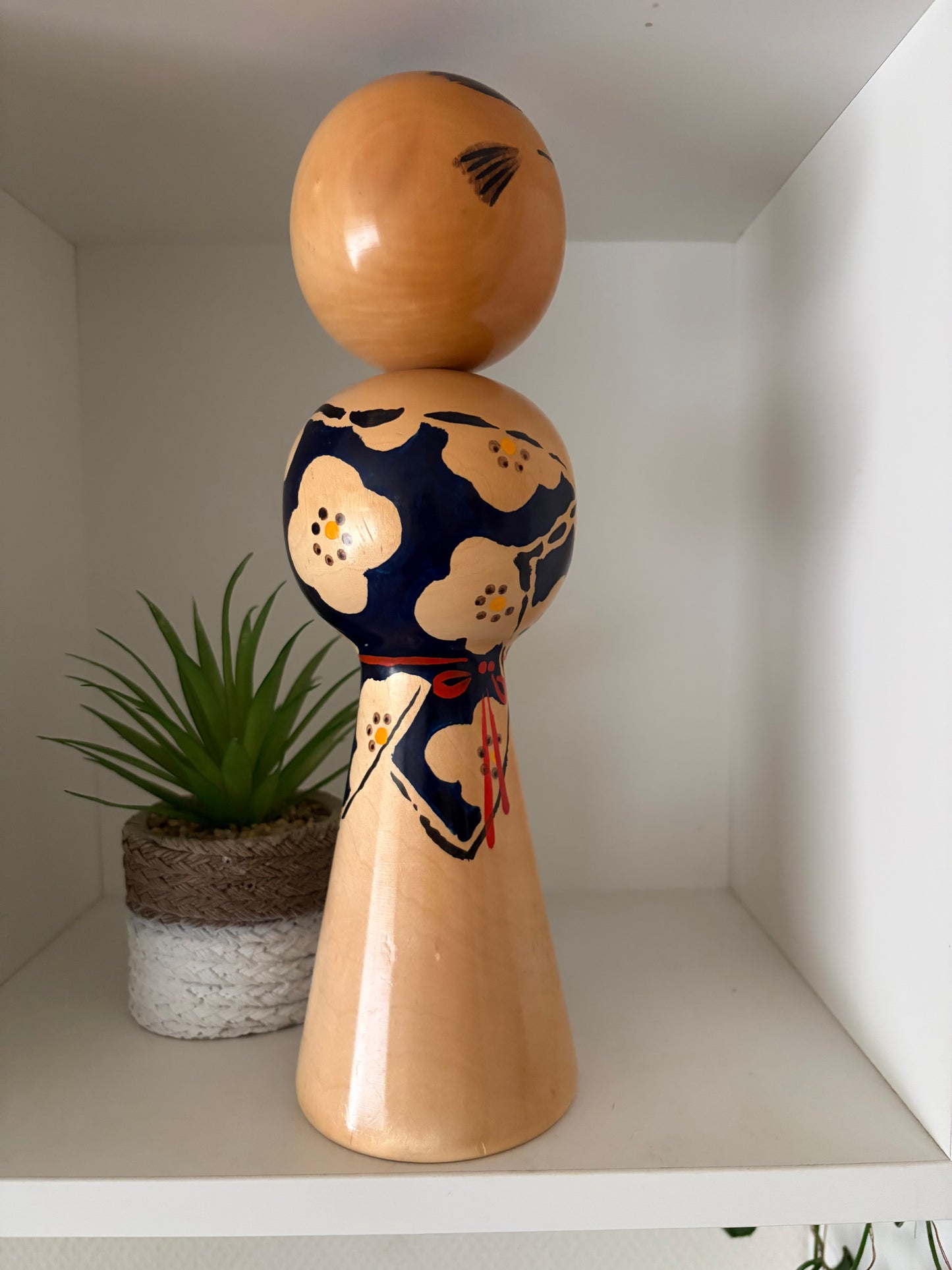 Vintage Japanese Sosaku Kokeshi by Kiyohara Takao (1916-)