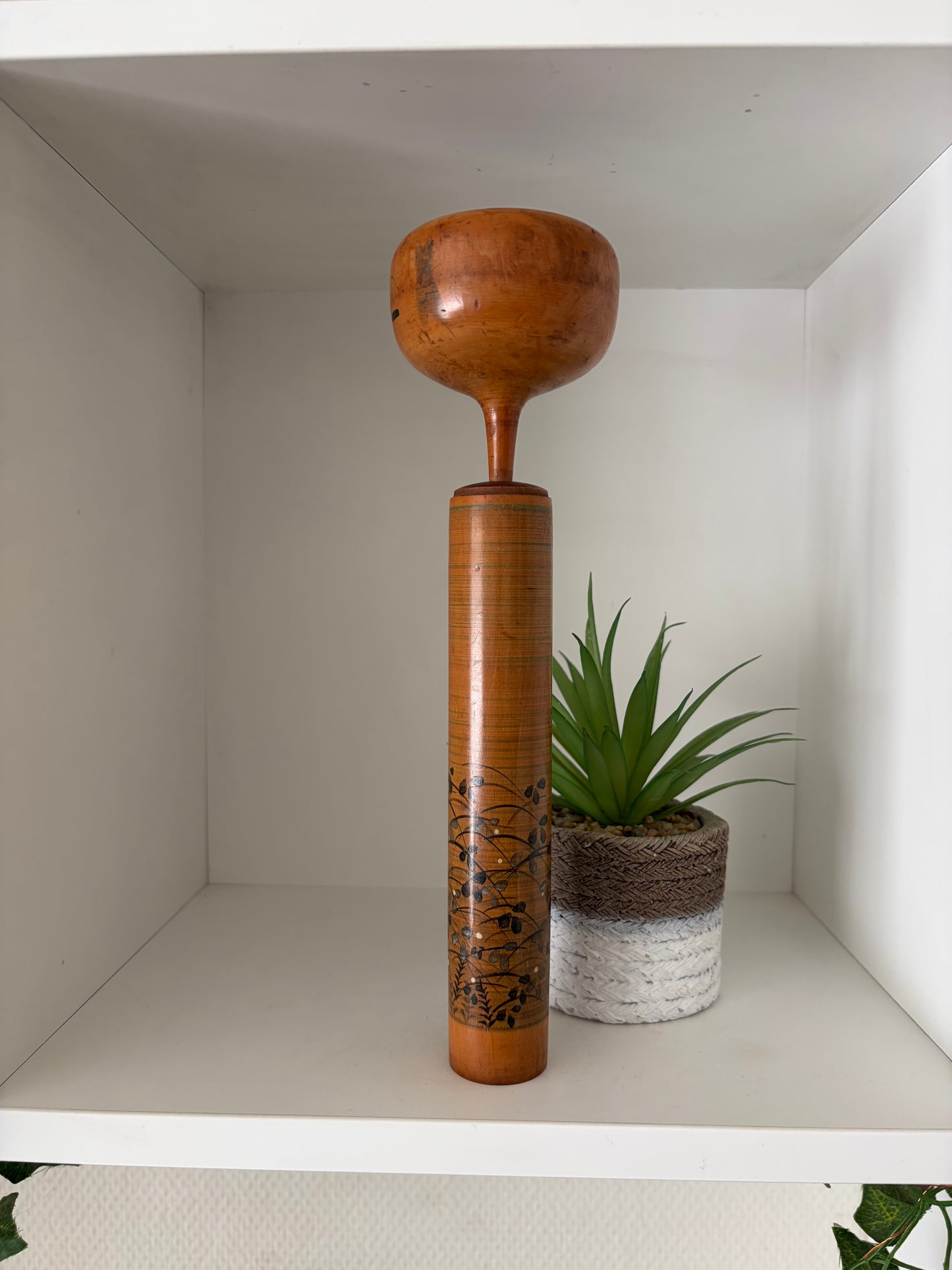 Rare Vintage Creative Kokeshi By Kahei Katase (1922-2015)