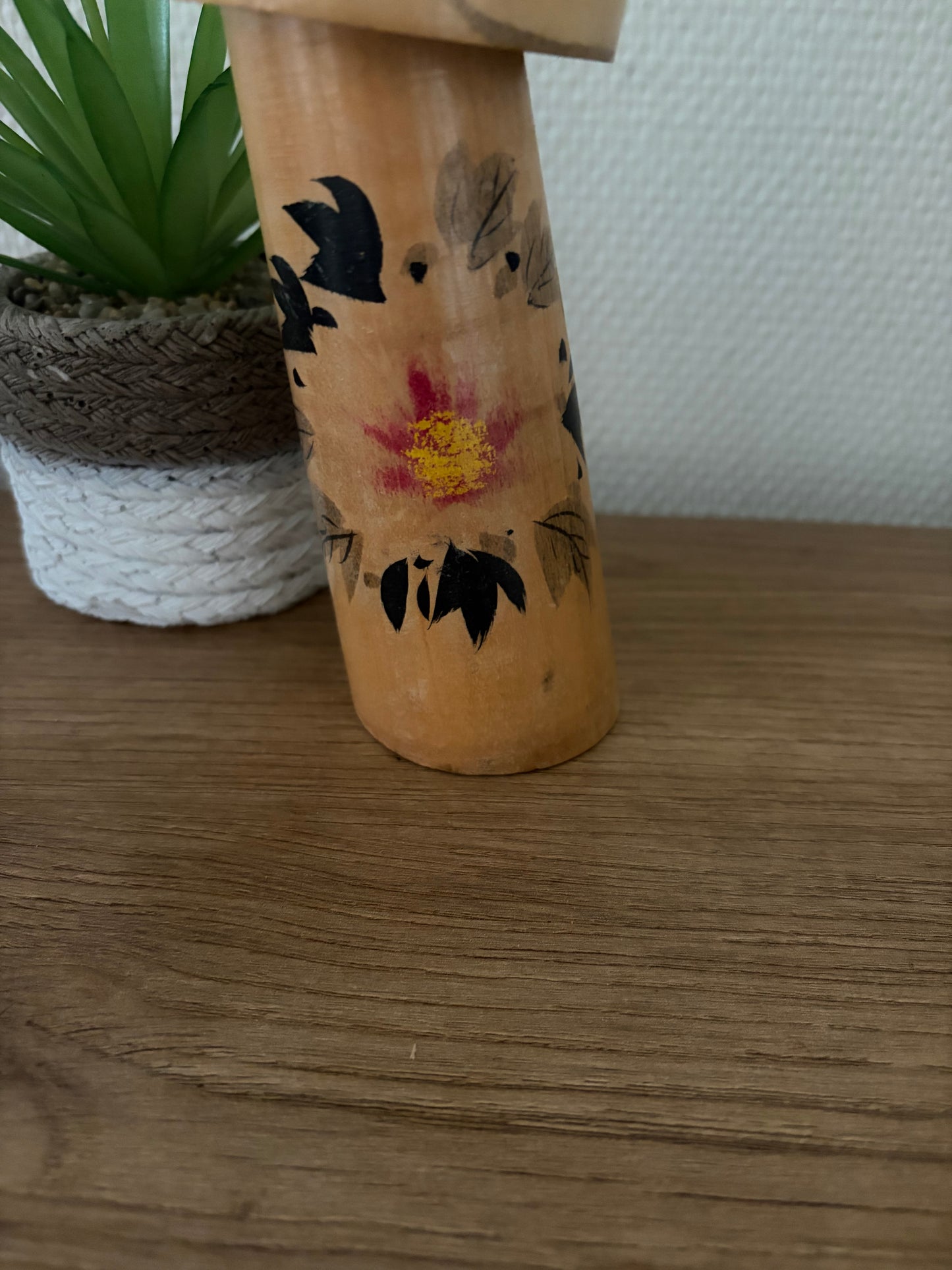 Vintage Sosaku kokeshi by Kazuo Takamizawa (1927-)