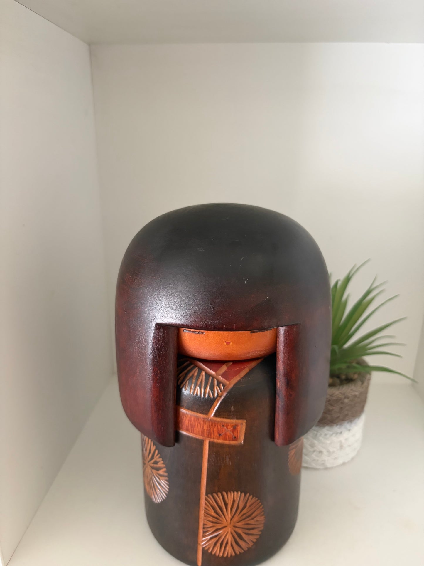 Vintage Gumma kokeshi by Sansaku Sekiguchi (1925-2018)Big version