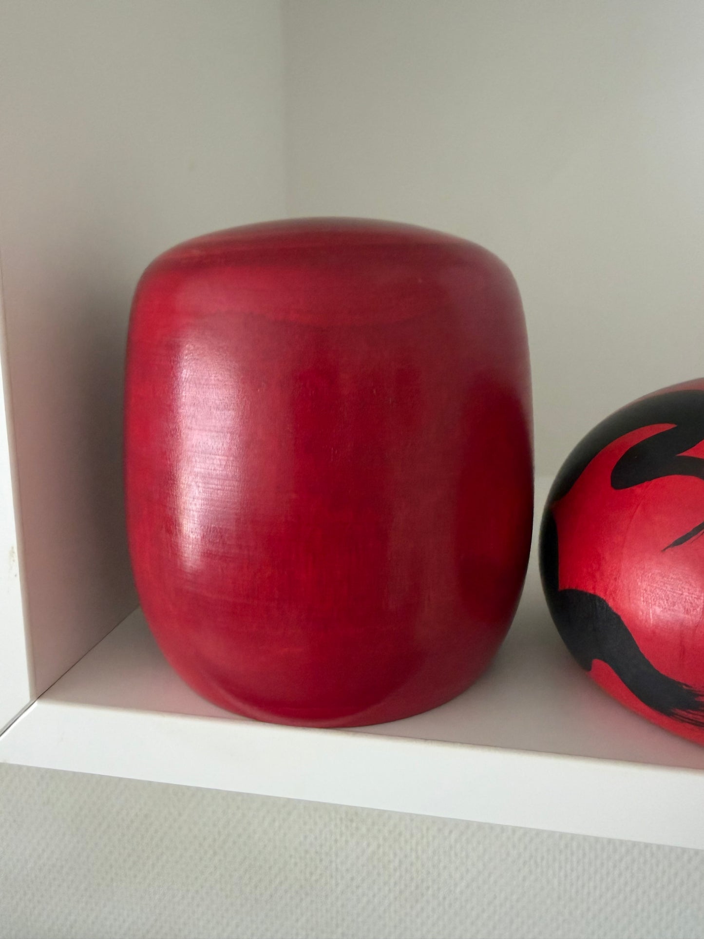 Complete first edition collection of 10 Daruma kokeshi by the Sony Family Club