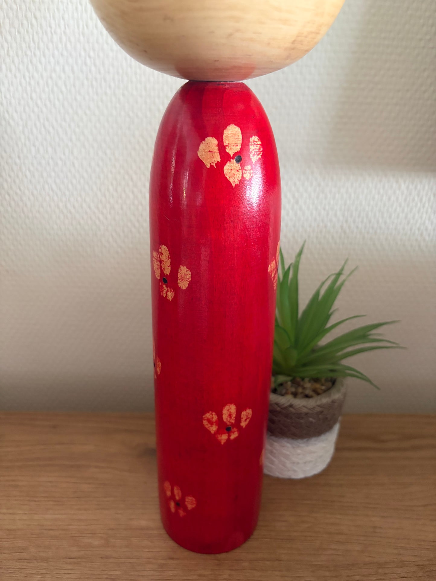 Rare vintage Sosaku kokeshi by Takahashi Hashime (1918-2002)