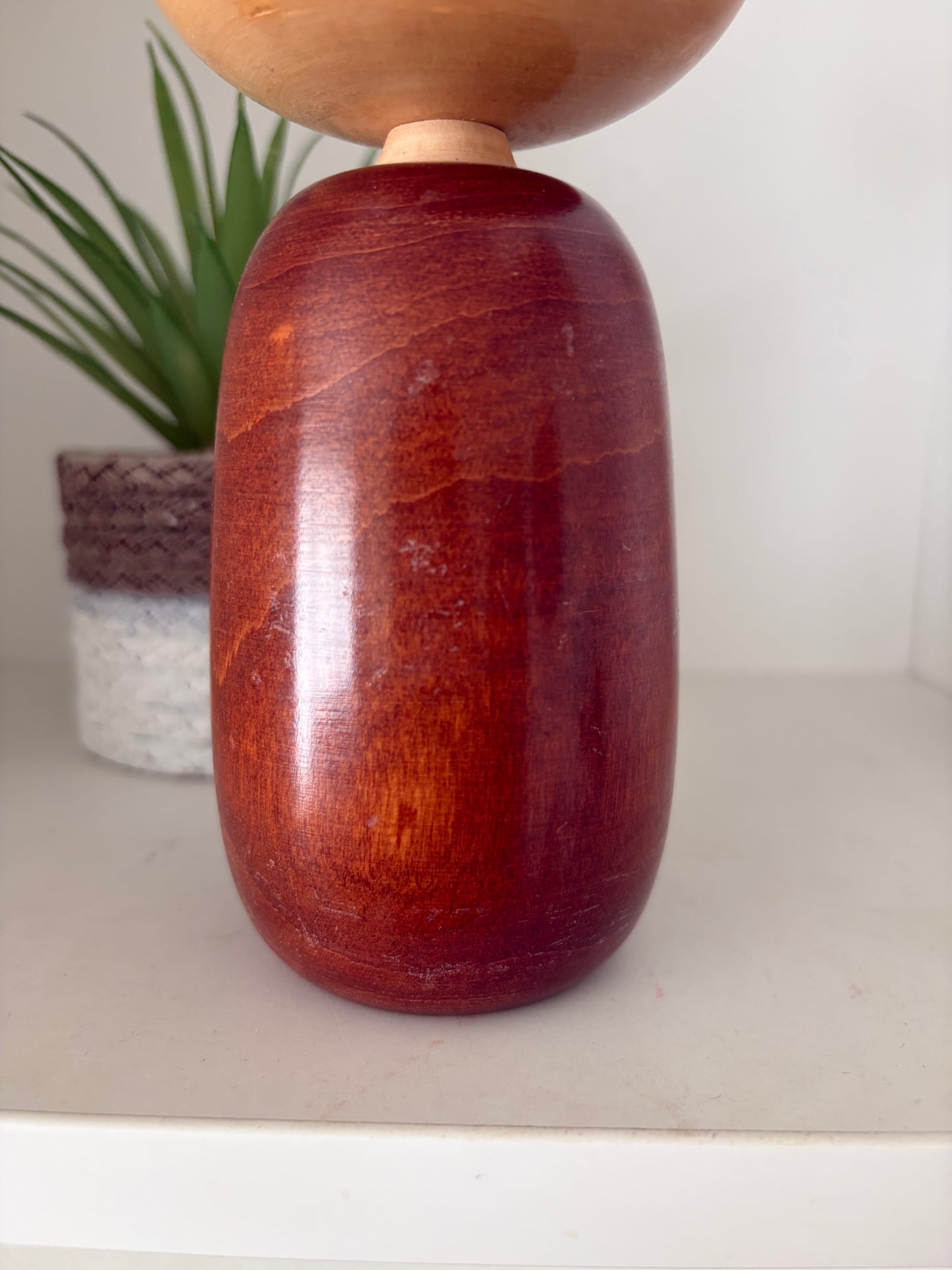 Vintage Sosaku kokeshi by Izumi Morijiro