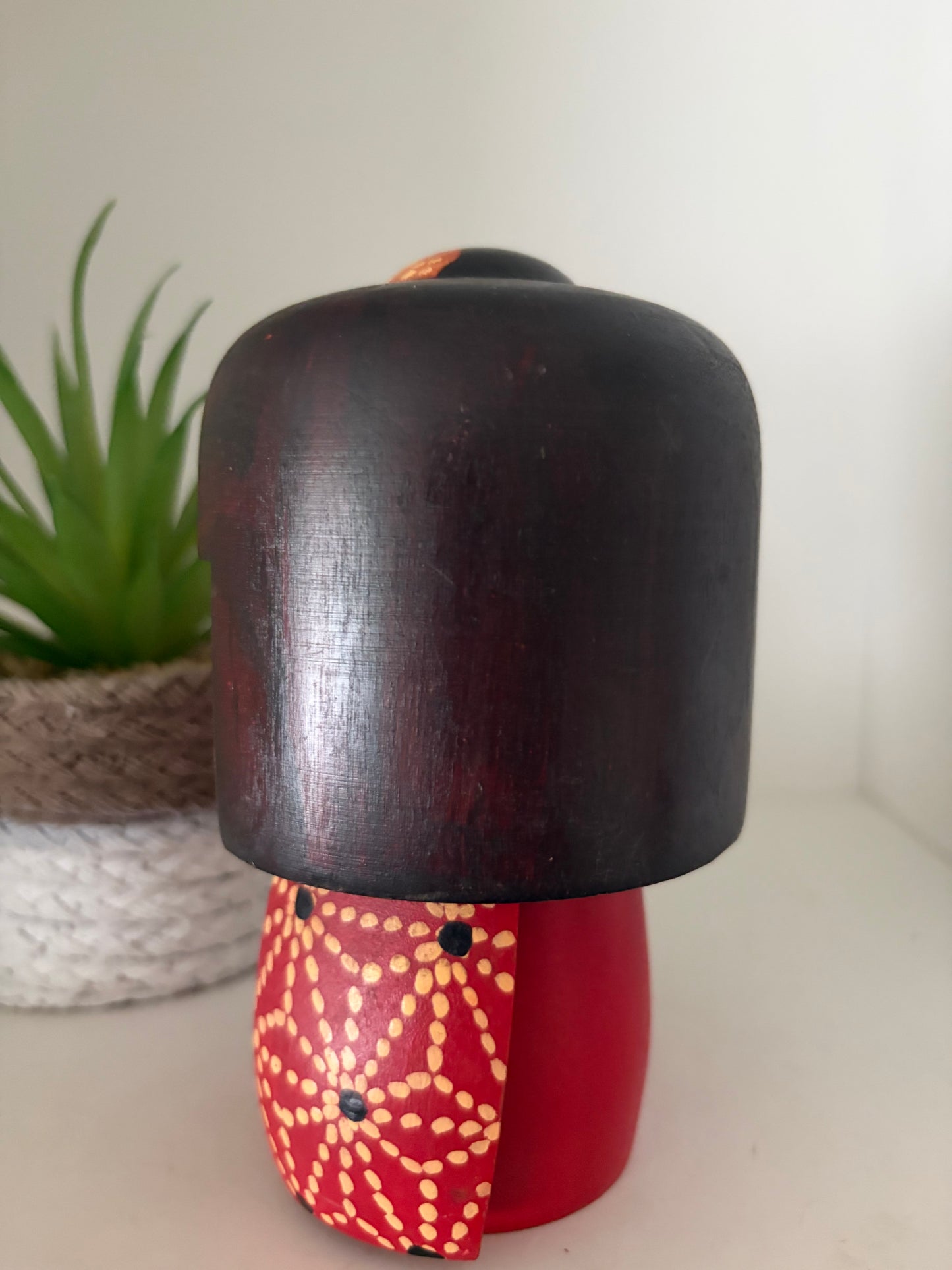 Vintage Gumma Kokeshi By Kazuo Takamizawa (1927-)