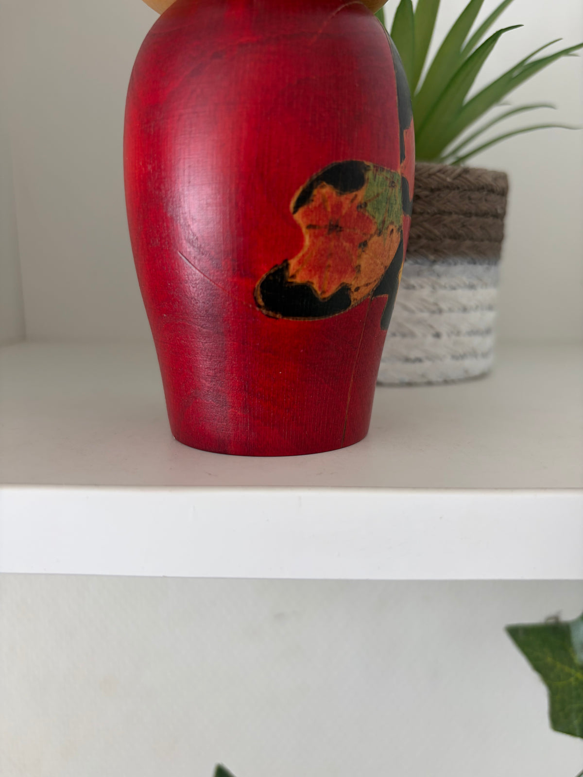 Rare vintage Sosaku kokeshi by Toa Sekiguchi (1942-)