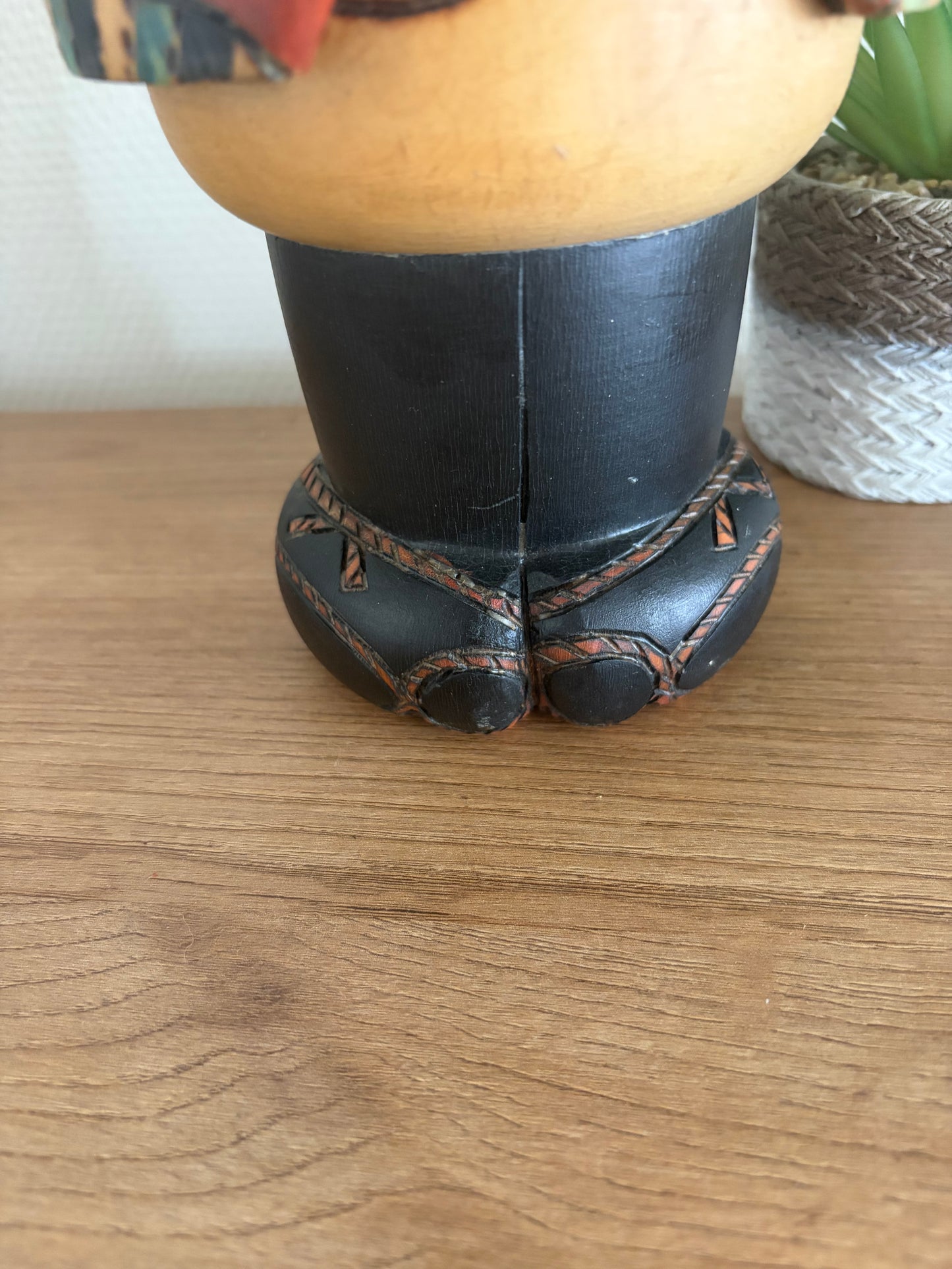 Exclusive vintage Gumma kokeshi by Inosuke Kobayashi (1931-)