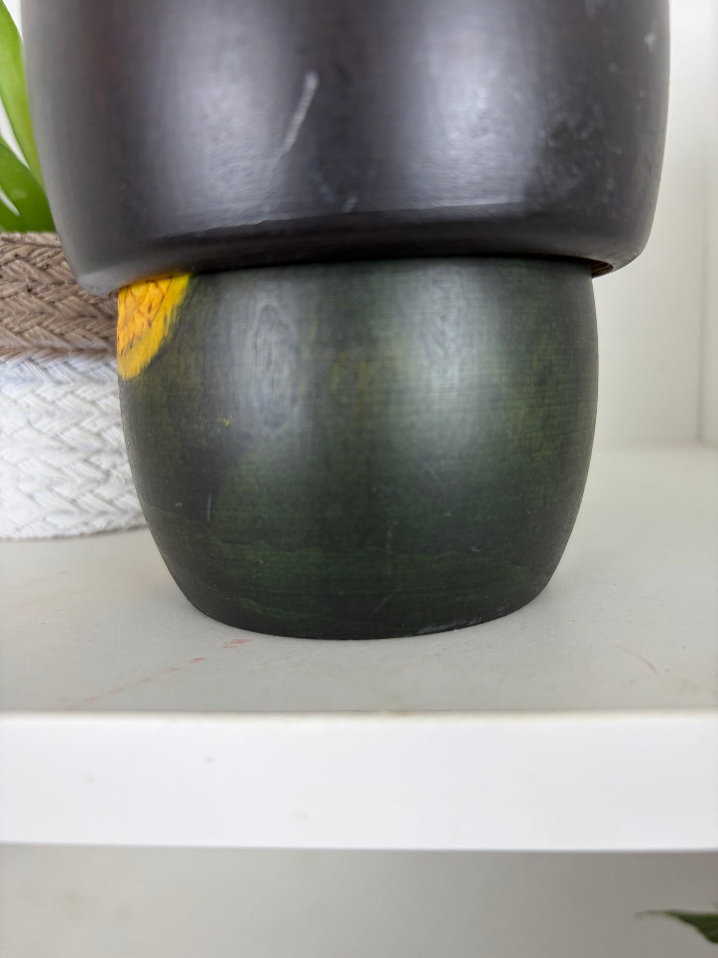 Vintage Sosaku kokeshi by Kato Tatsuo (1940-)
