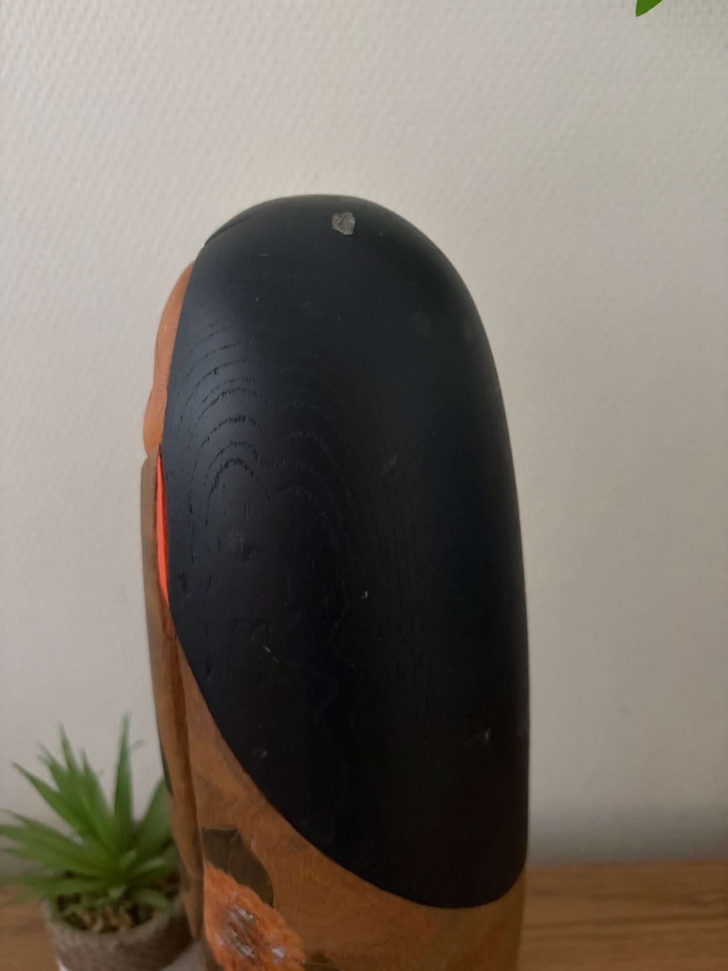 Exclusive Sosaku kokeshi by Aoki Ryoka (1931-) 41,5cm