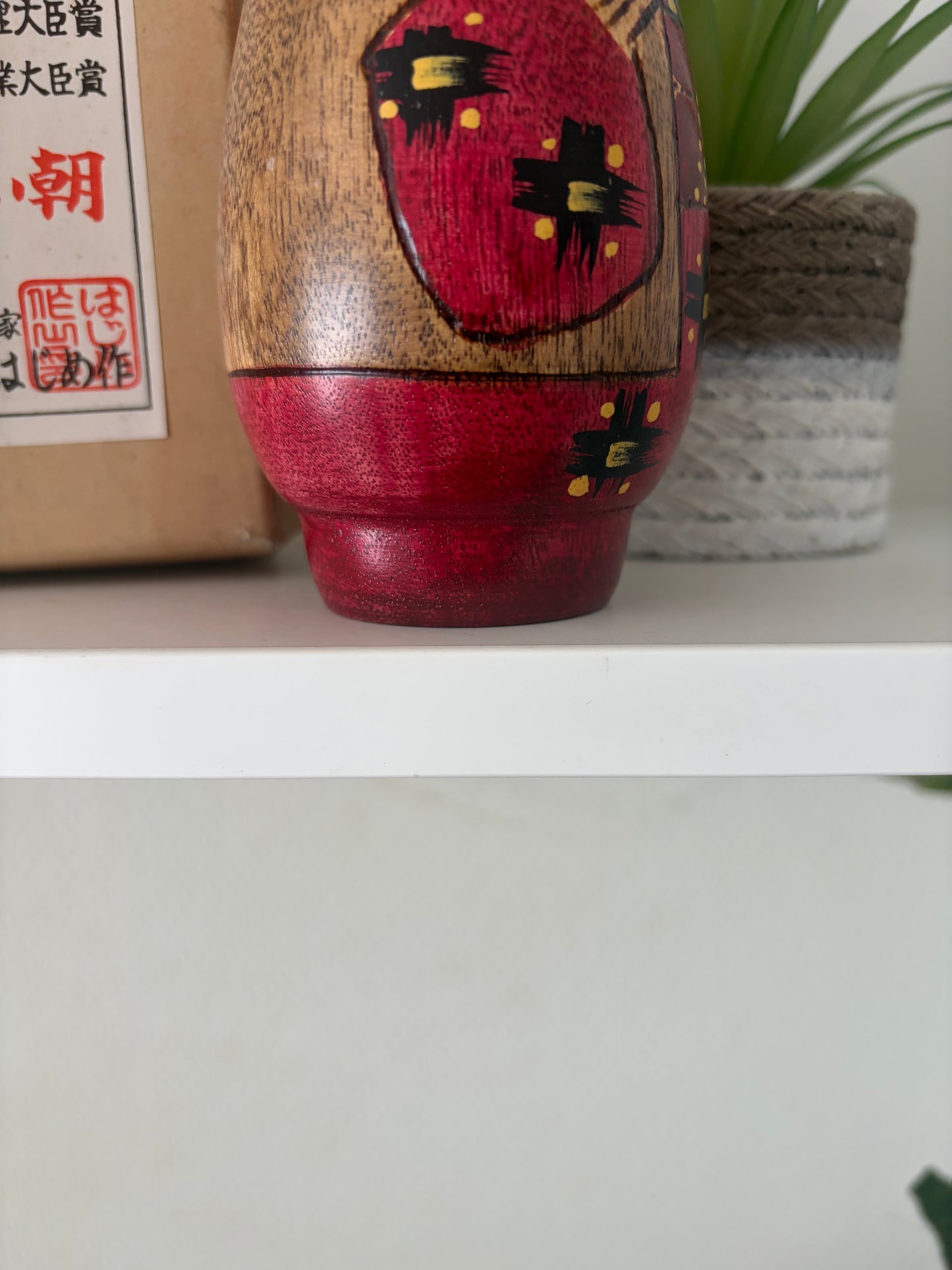 Vintage creative kokeshi by Hajime Miyashita (1940-)