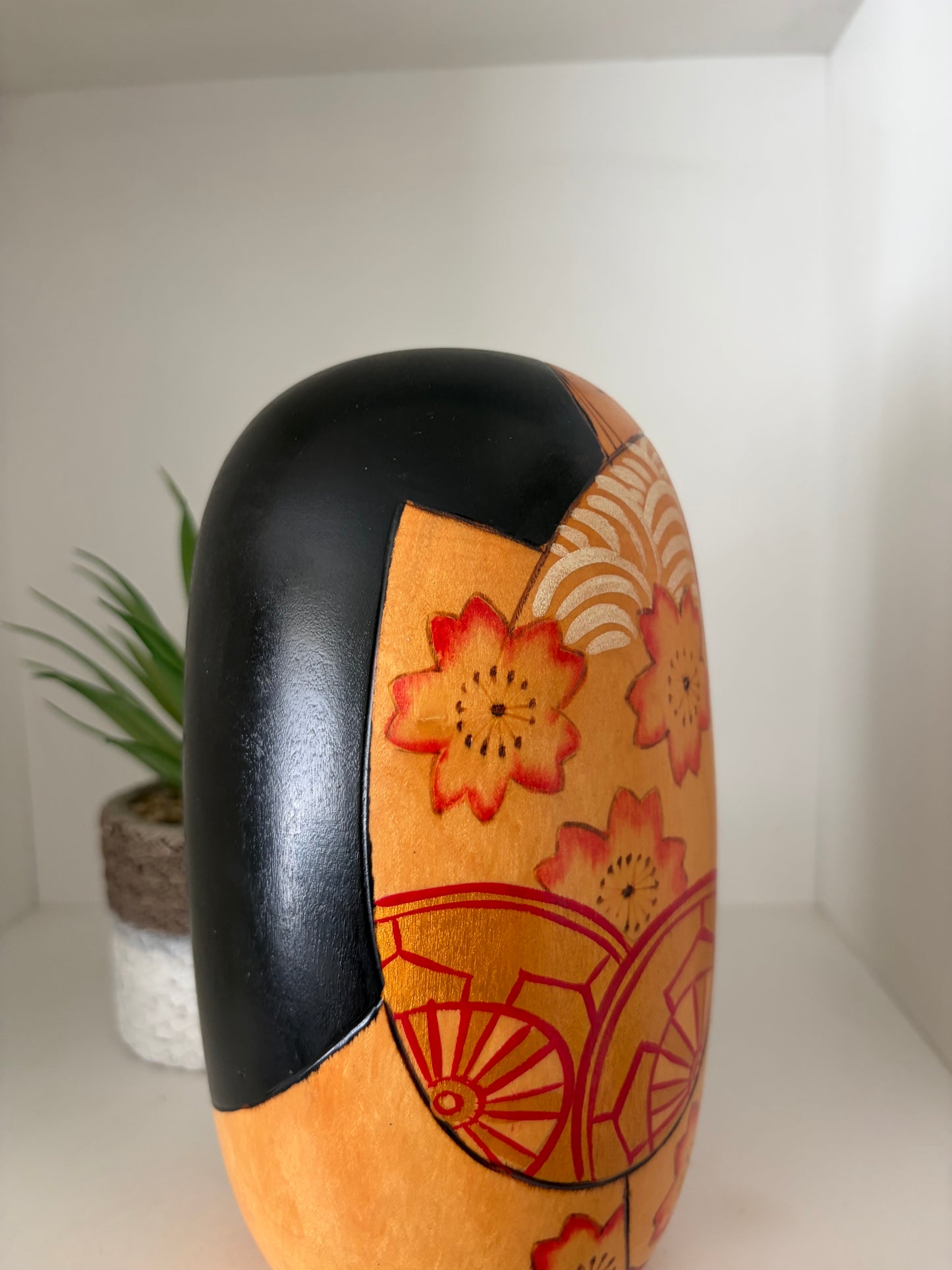 Vintage Sosaku Kokeshi by Miyashita Hajime (1940-)