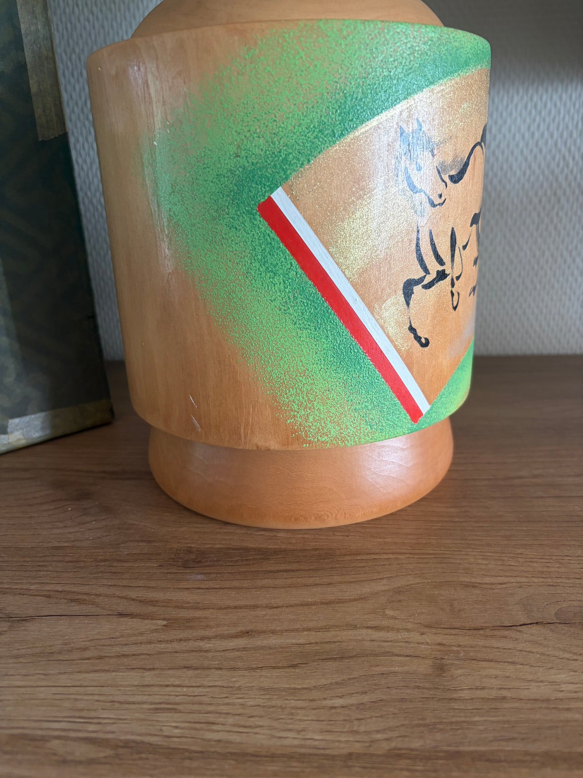 Exclusive HUGE Sosaku kokeshi by Sato Kouson