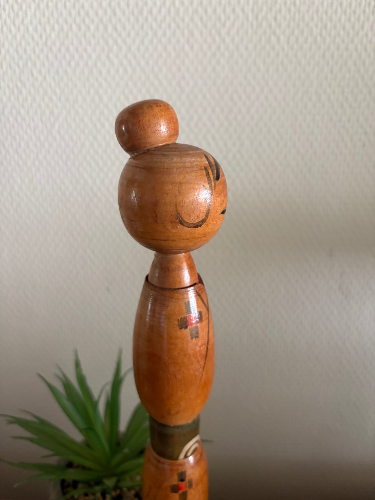 Rare vintage creative kokeshi by Inosuke Kobayashi (1931-)
