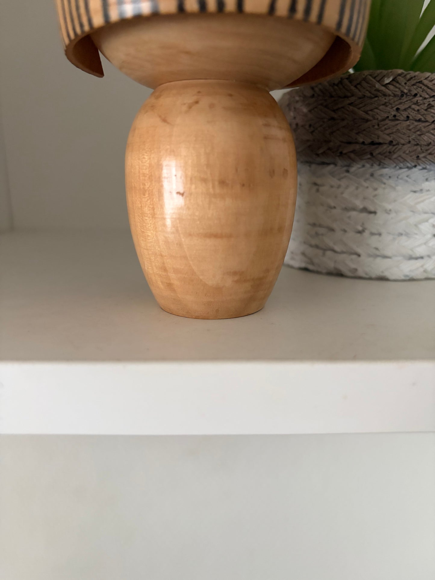 Rare vintage Sosaku kokeshi by Inosuke Kobayashi (1931-)