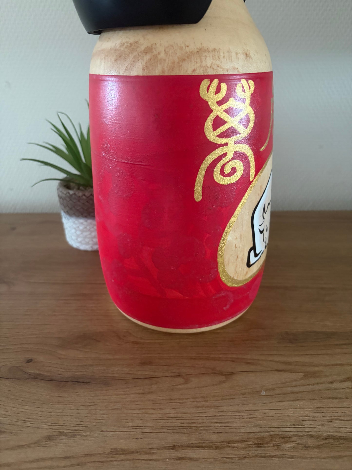 Exclusive vintage Creative kokeshi by Sato Kouson