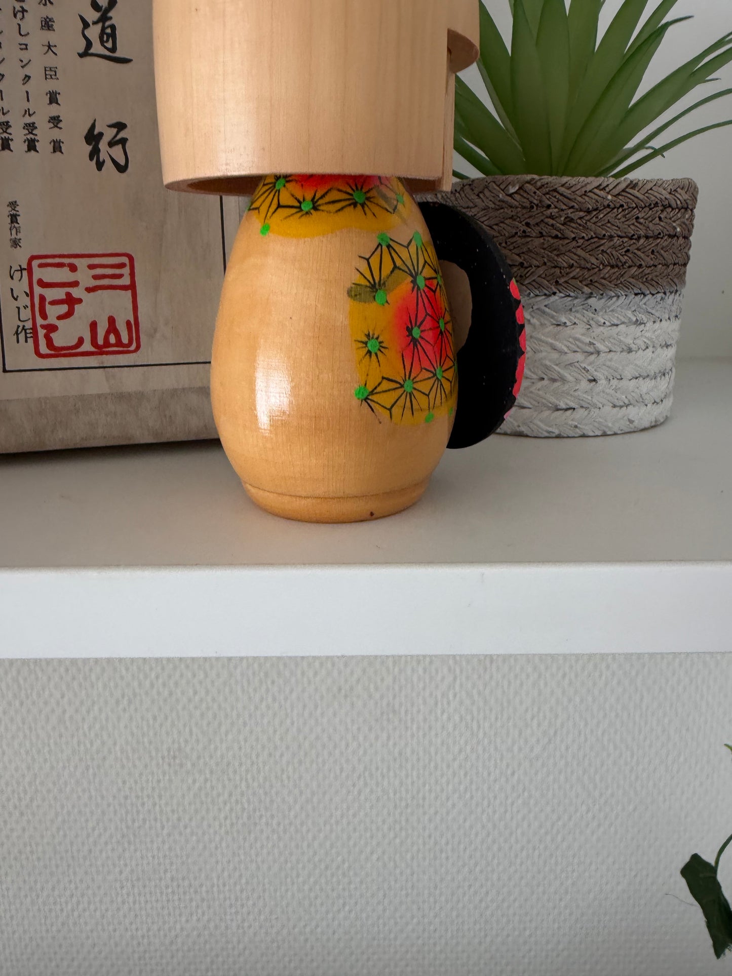 Vintage Sosaku kokeshi by Keiji Miyama