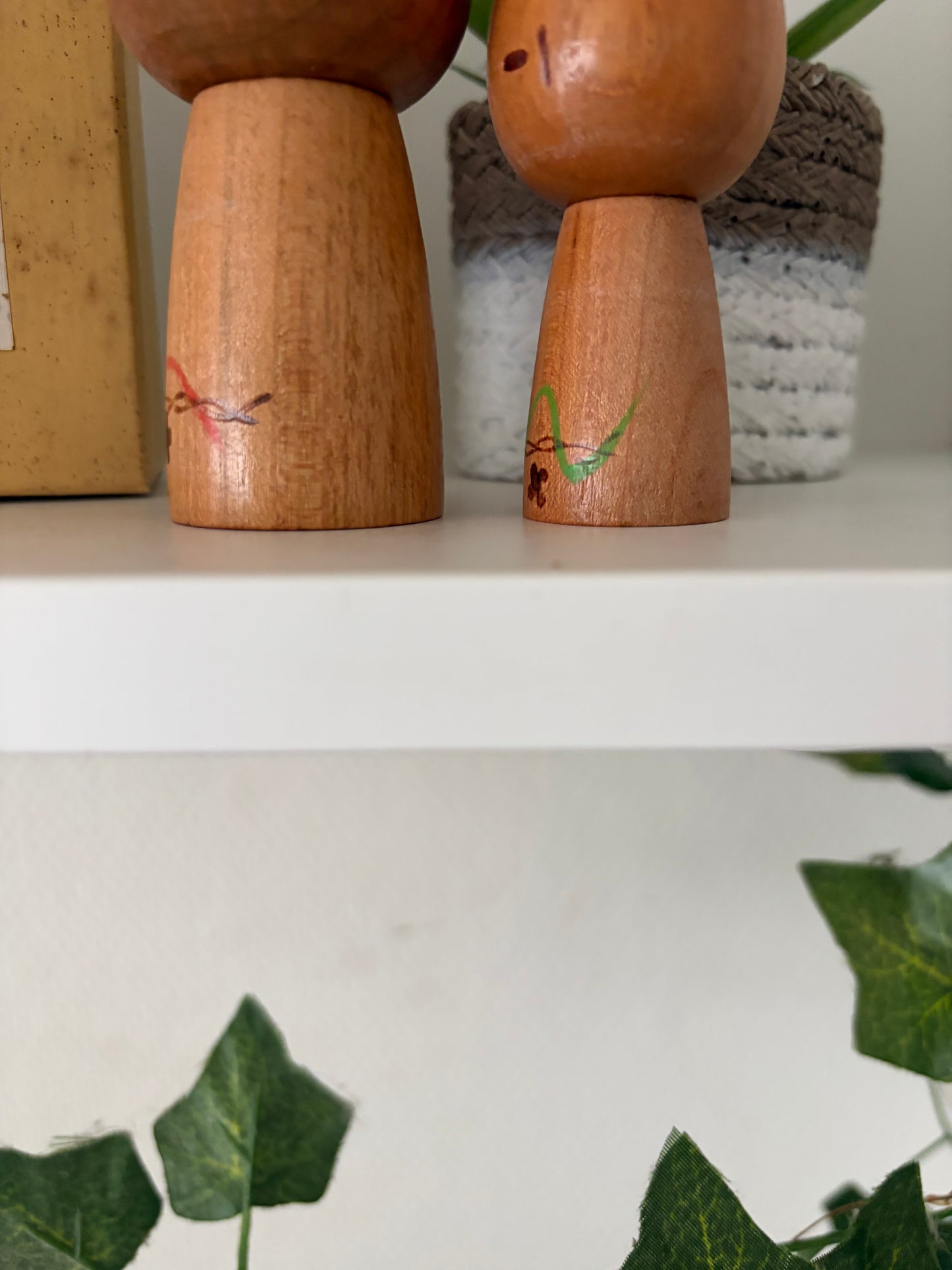Vintage Sosaku kokeshi by Kato Masami (1925-)