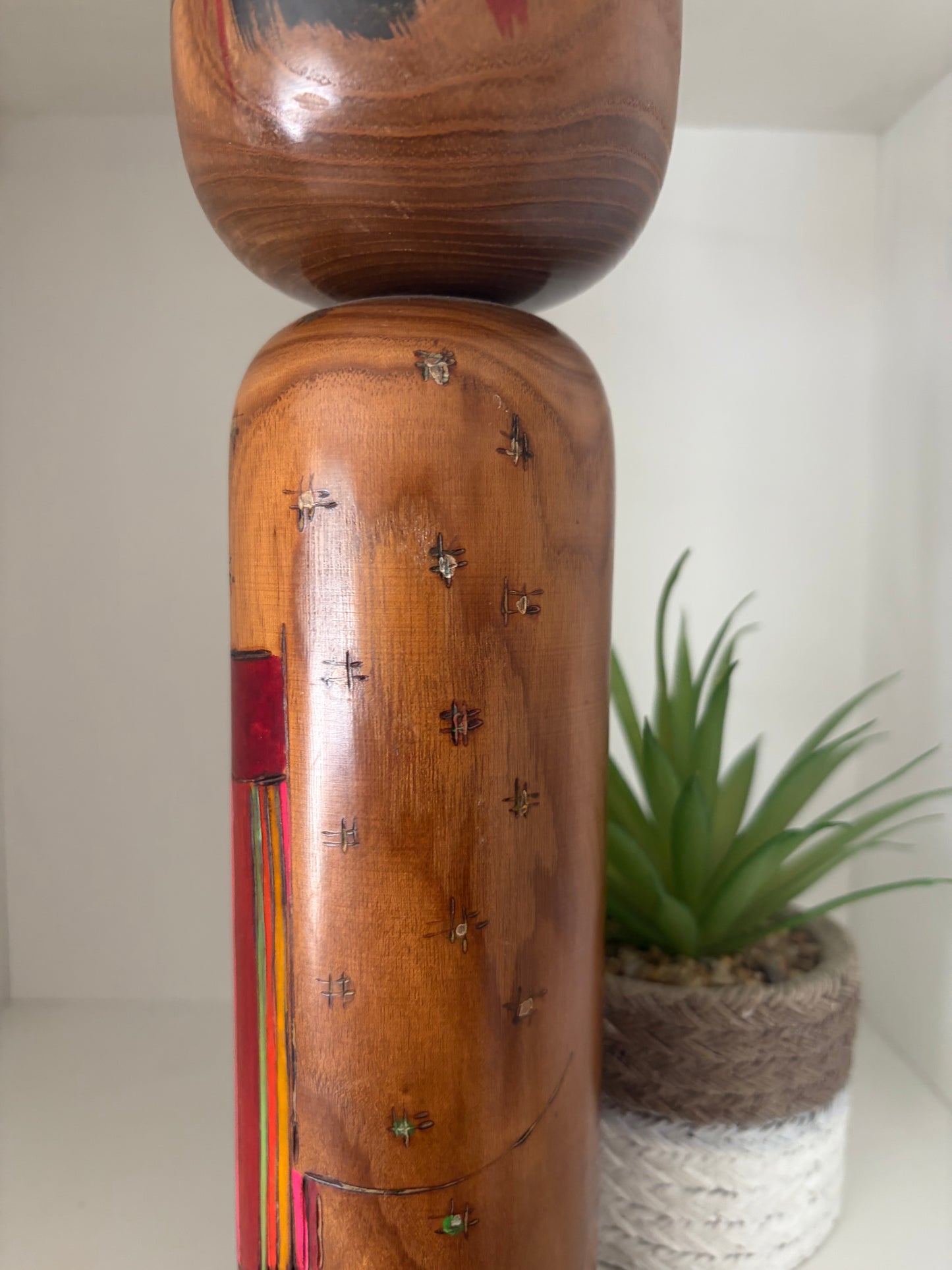 Vintage Creative Kokeshi By Takahashi Akinori (1957-)