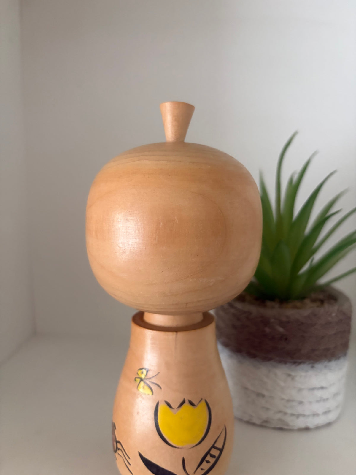 Vintage Sosaku kokeshi by Yamagishi Umeyoshi