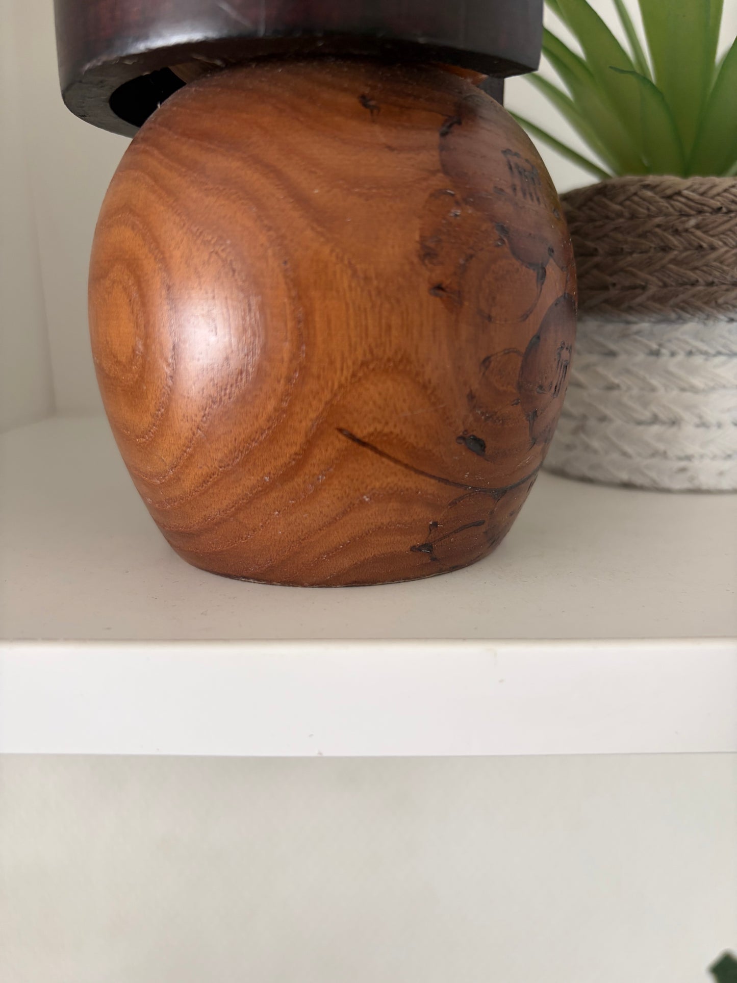 Vintage Gumma kokeshi by Kazuo Takamizawa (1927-)