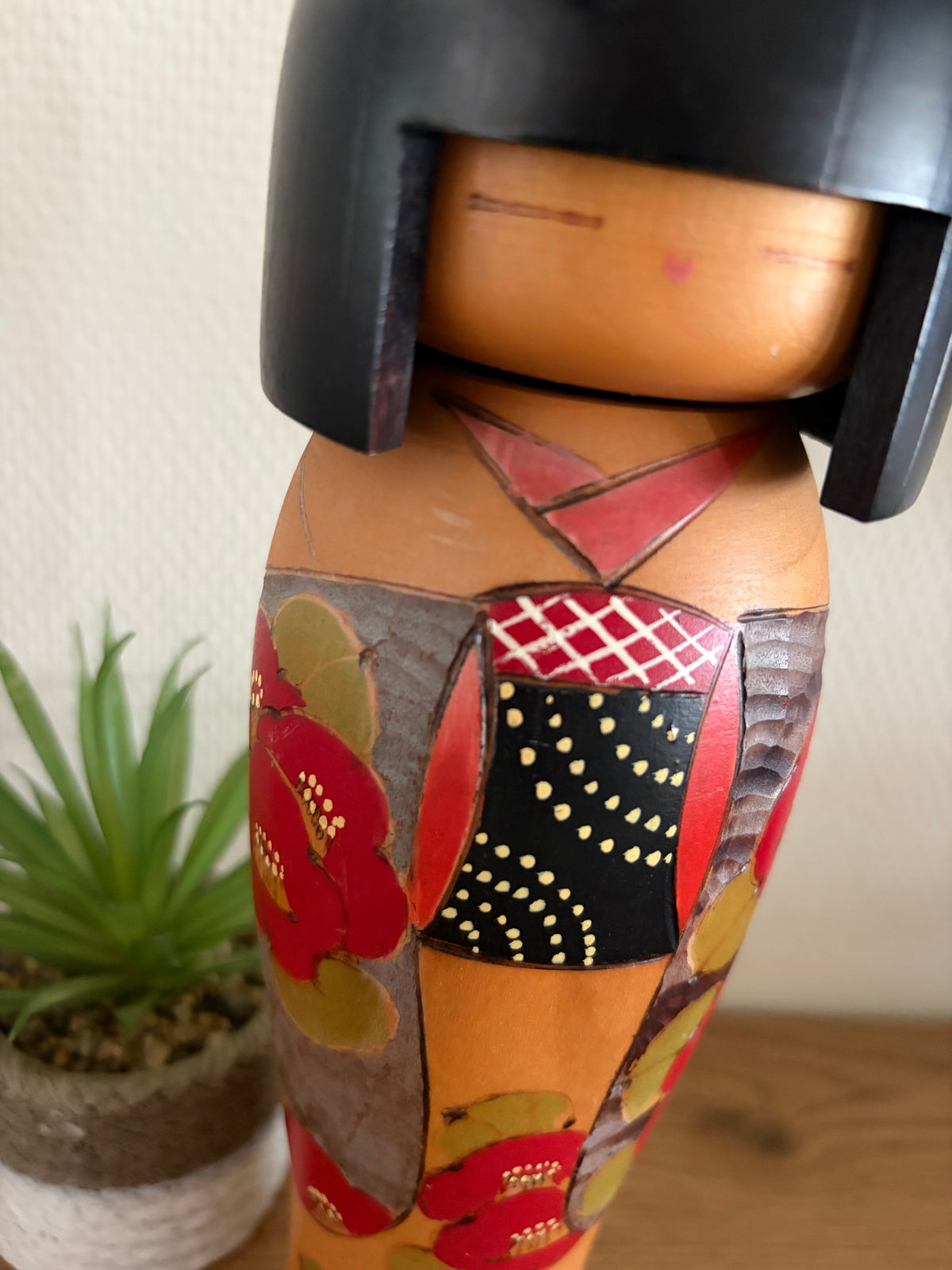 Vintage Gumma kokeshi by Kazuo Takamizawa (1927-) BIG version!