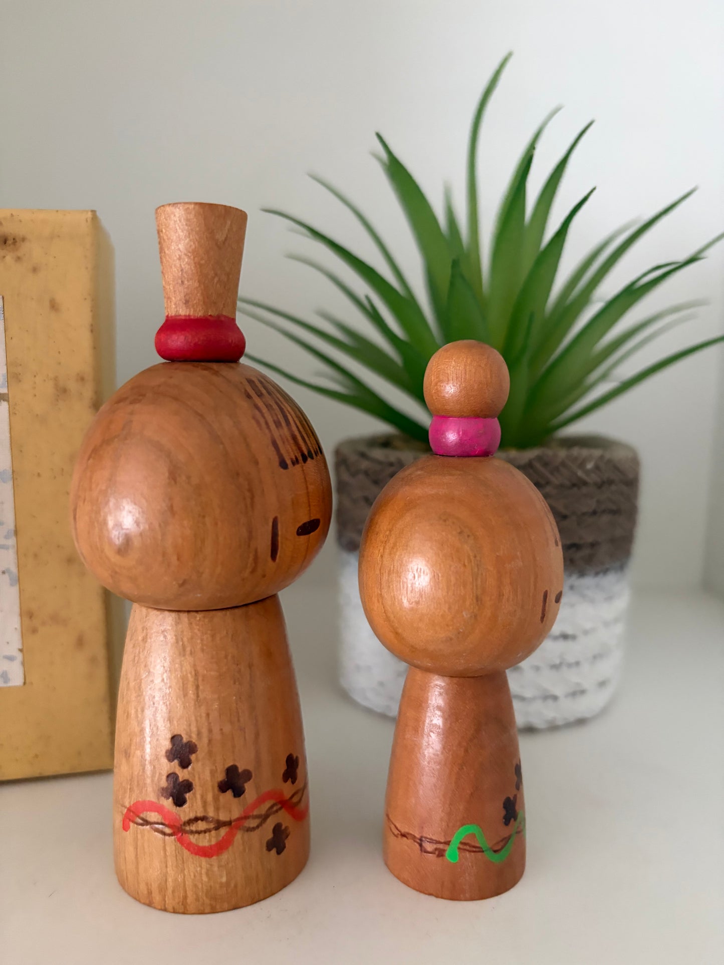 Vintage Sosaku kokeshi by Kato Masami (1925-)