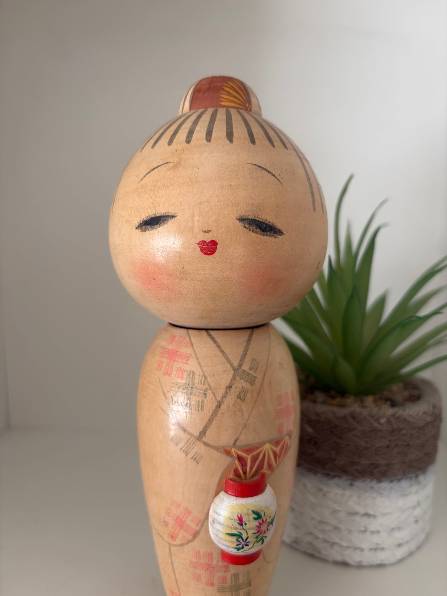 Rare vintage Sosaku kokeshi by Imai Tamamizu