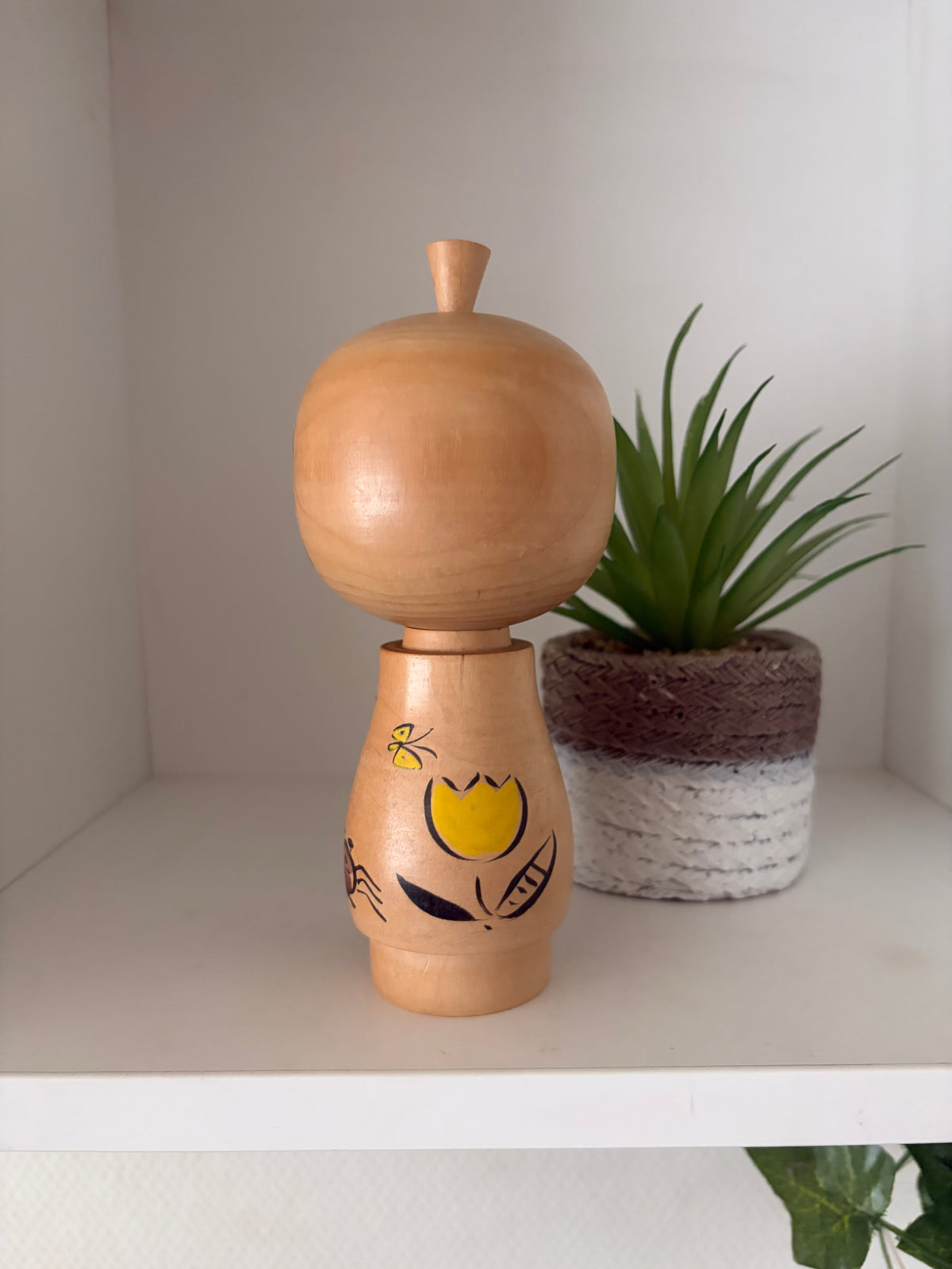 Vintage Sosaku kokeshi by Yamagishi Umeyoshi