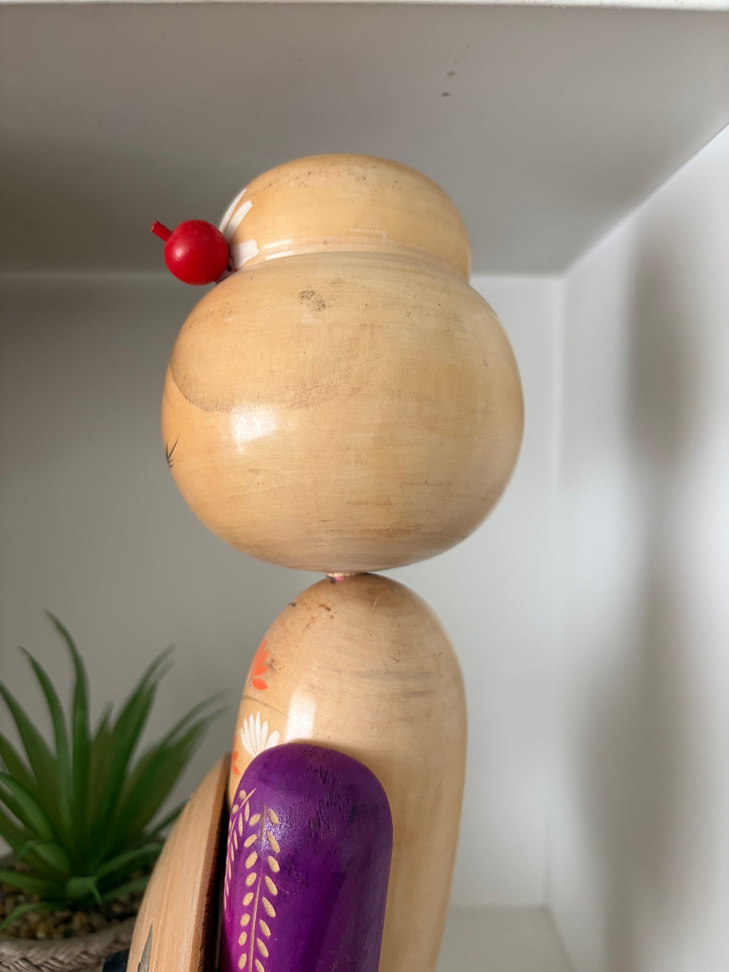 Vintage Sosaku kokeshi by Sadao Kishi (1932-1998)