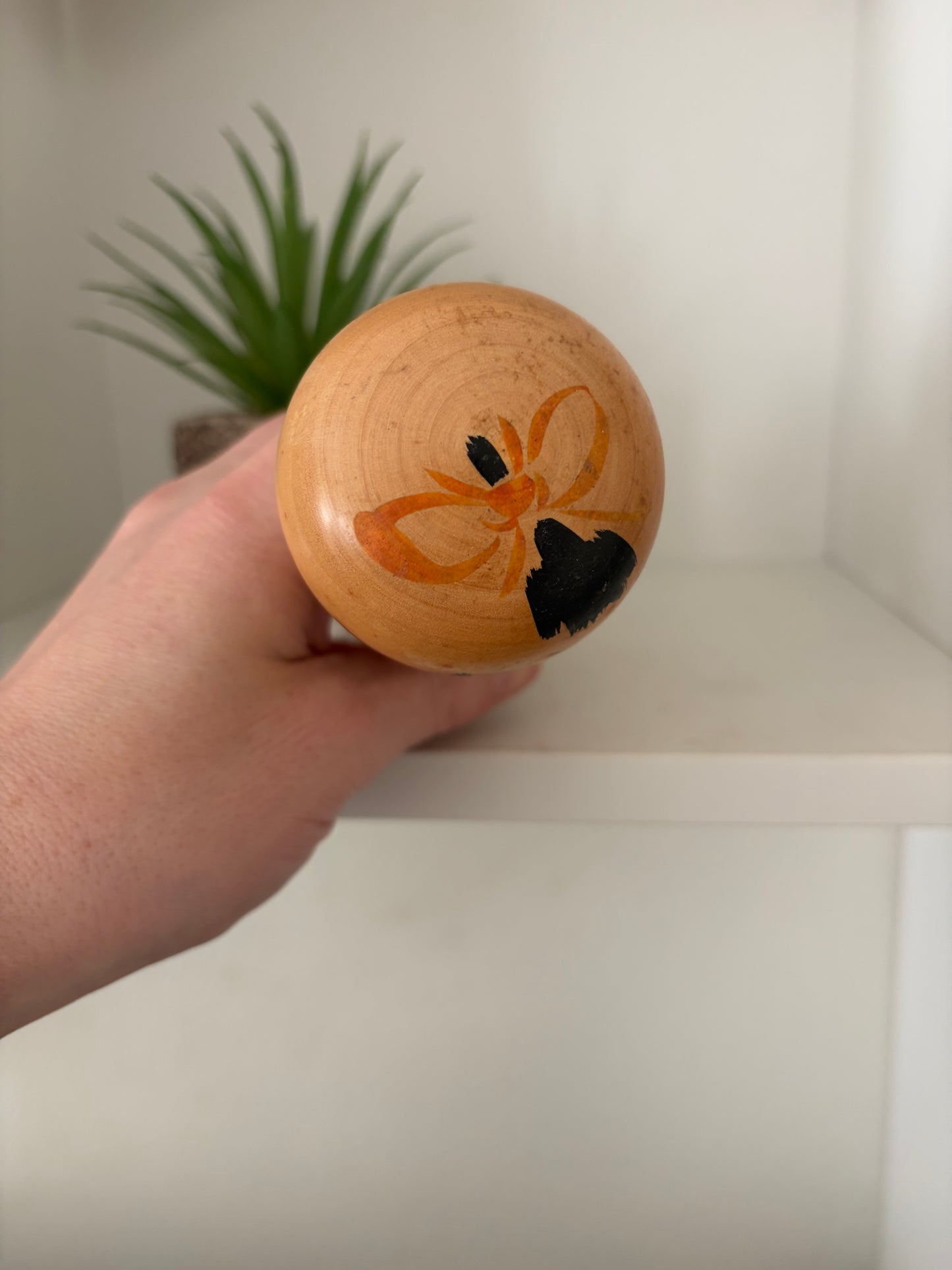 Vintage Creative Kokeshi By Takahashi Akinori (1957-)
