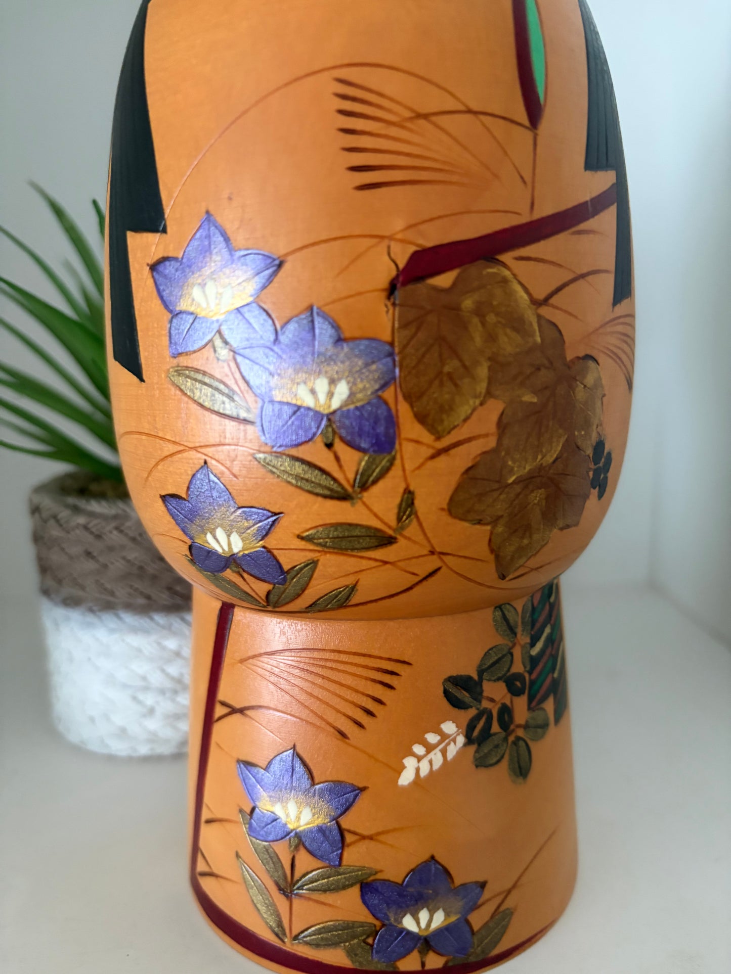 Rare vintage Sosaku kokeshi by Sato Suigai (1920-)