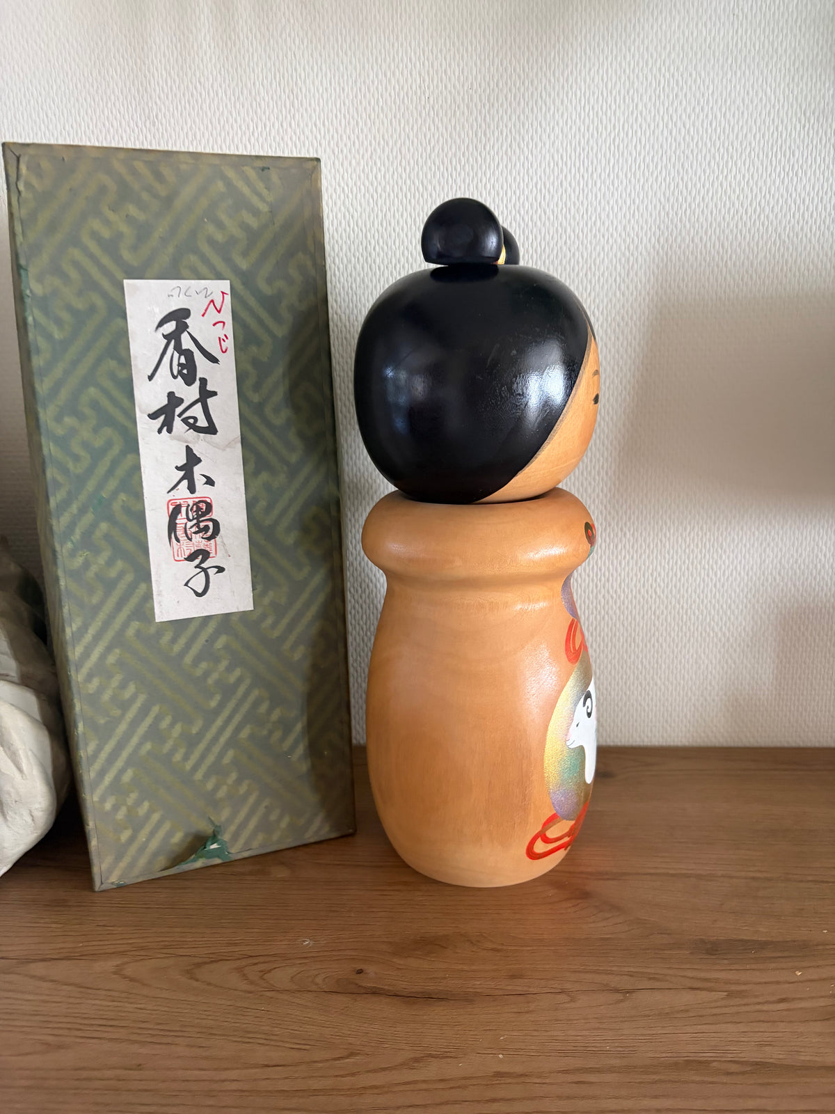 Exclusive HUGE Sosaku kokeshi by Sato Kouson