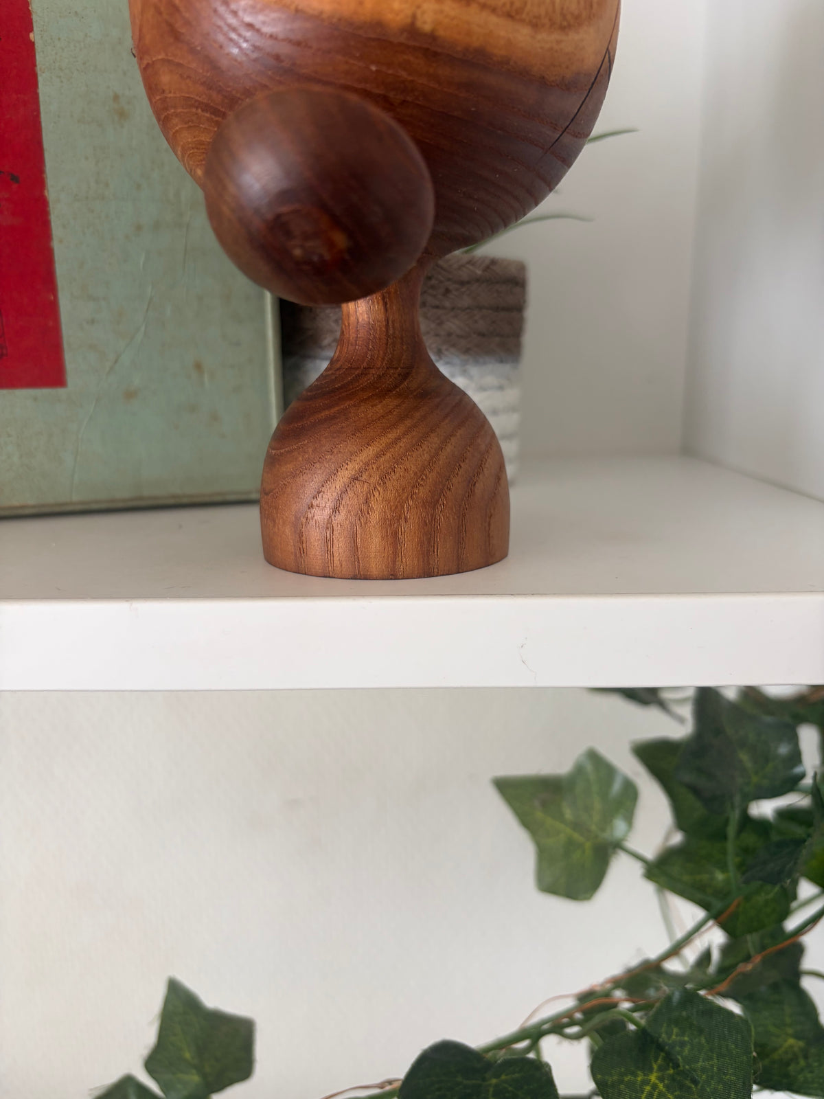 Exclusive Sosaku kokeshi by Hideo Ishihara (1925-1999) - with original box