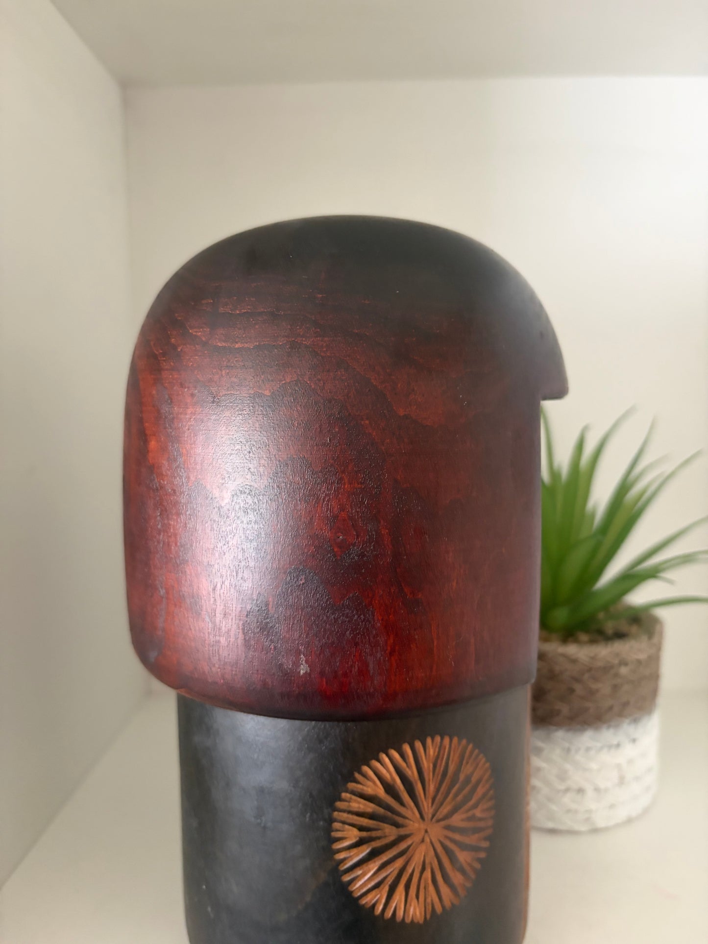 Vintage Gumma kokeshi by Sansaku Sekiguchi (1925-2018)Big version