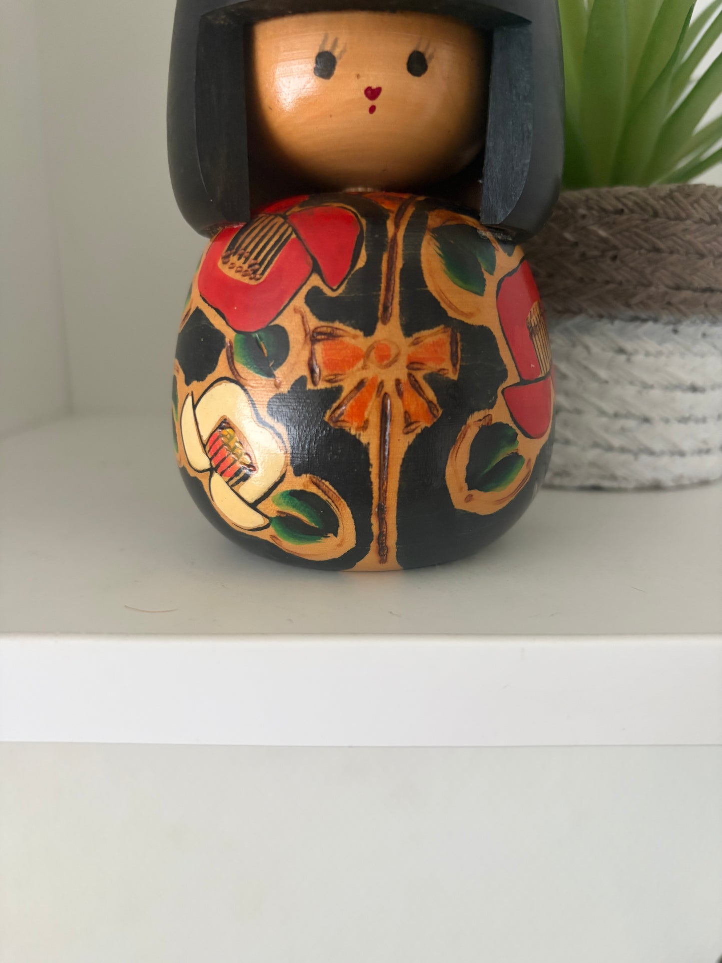 Vintage Sosaku kokeshi by Miyama Keiji