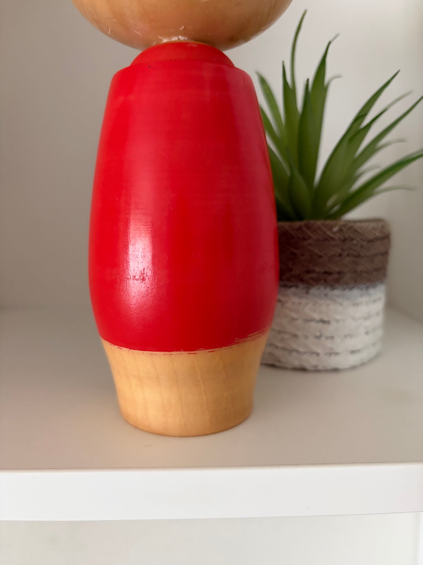 Vintage Sosaku kokeshi by Akira