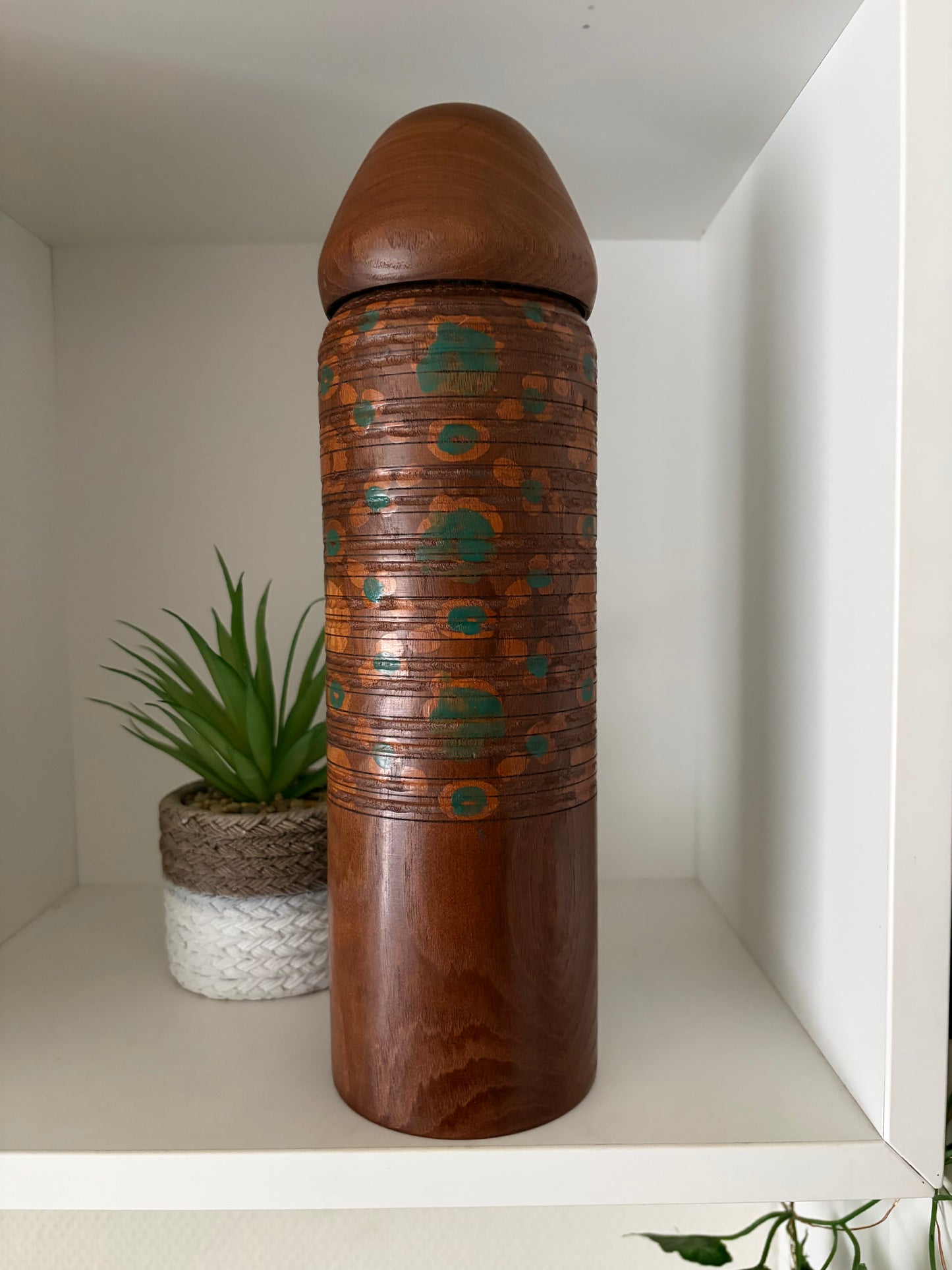 Vintage  Sosaku Kokeshi By Miyajima Muhitsu (1929-)