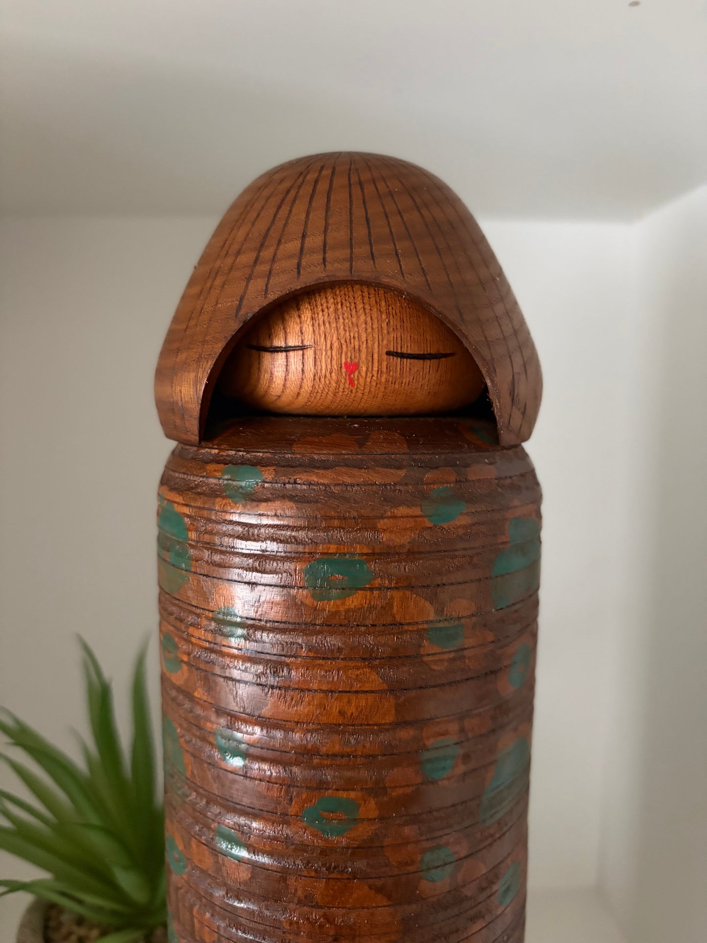 Vintage  Sosaku Kokeshi By Miyajima Muhitsu (1929-)