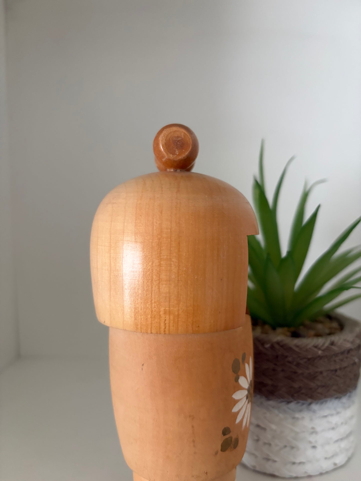 Vintage creative kokeshi by Hajime Miyashita (1940-)
